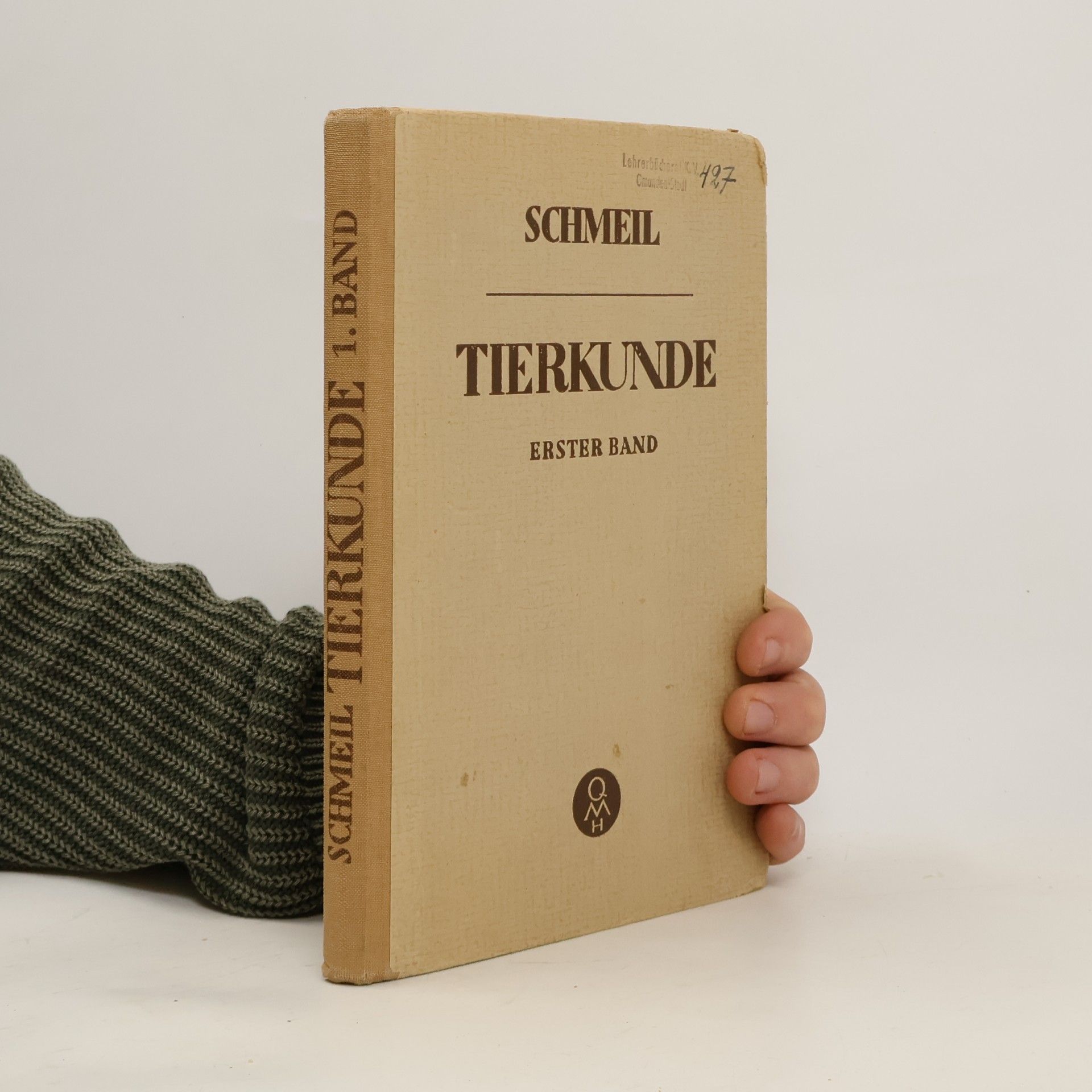 Otto Schmeil Tierkunde 1. Band