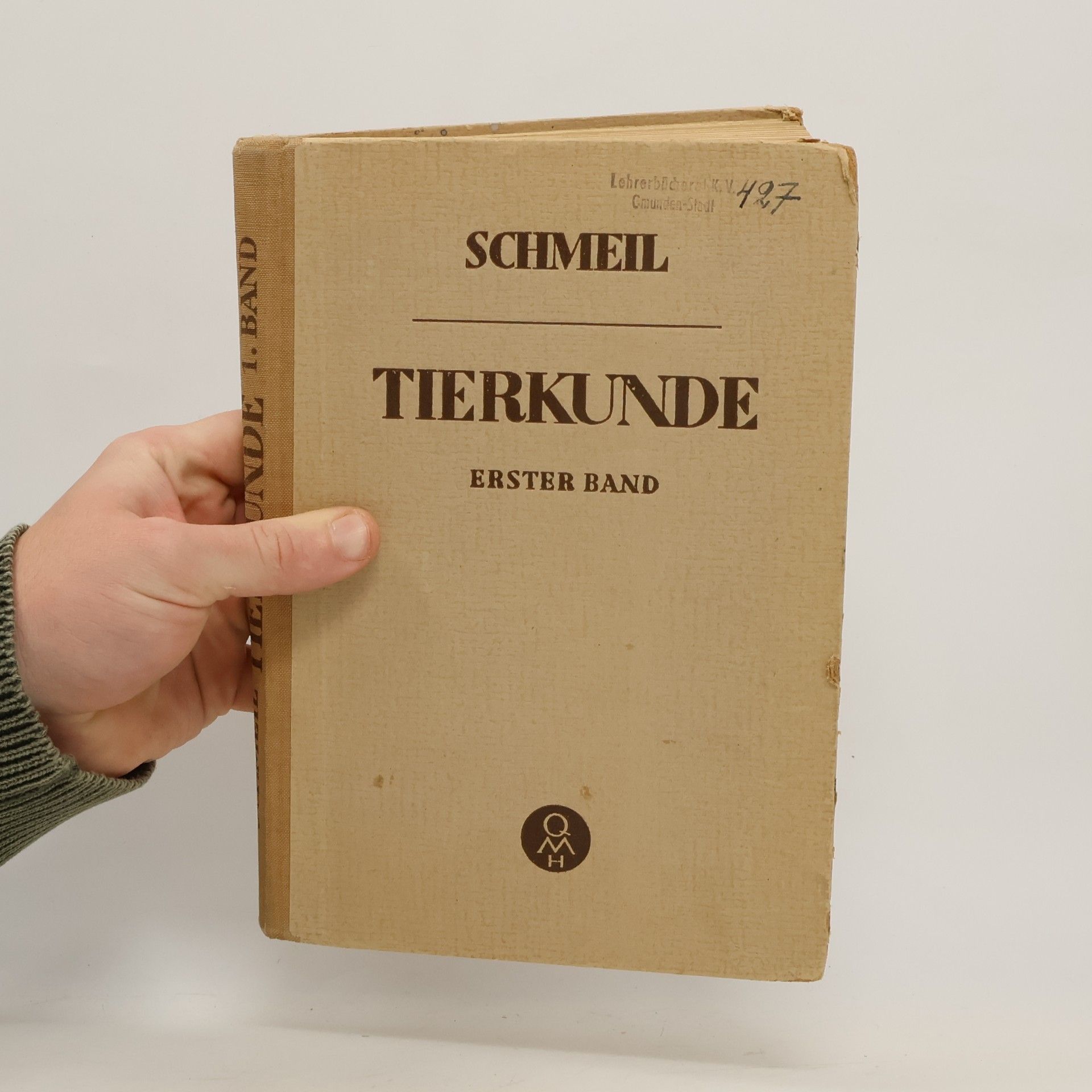 Otto Schmeil Tierkunde 1. Band