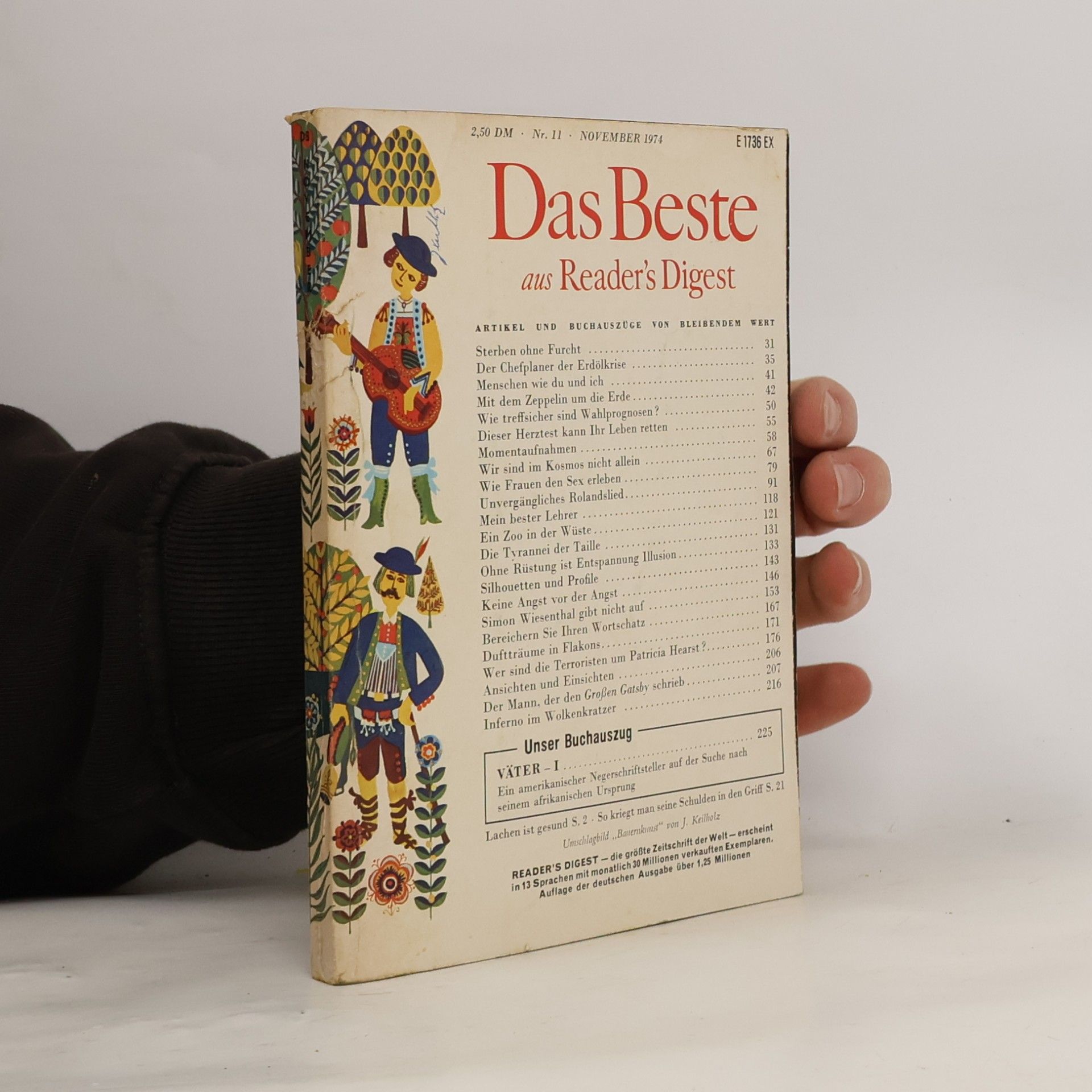 kolektiv Das Beste aus Reader's Digest 11/1974