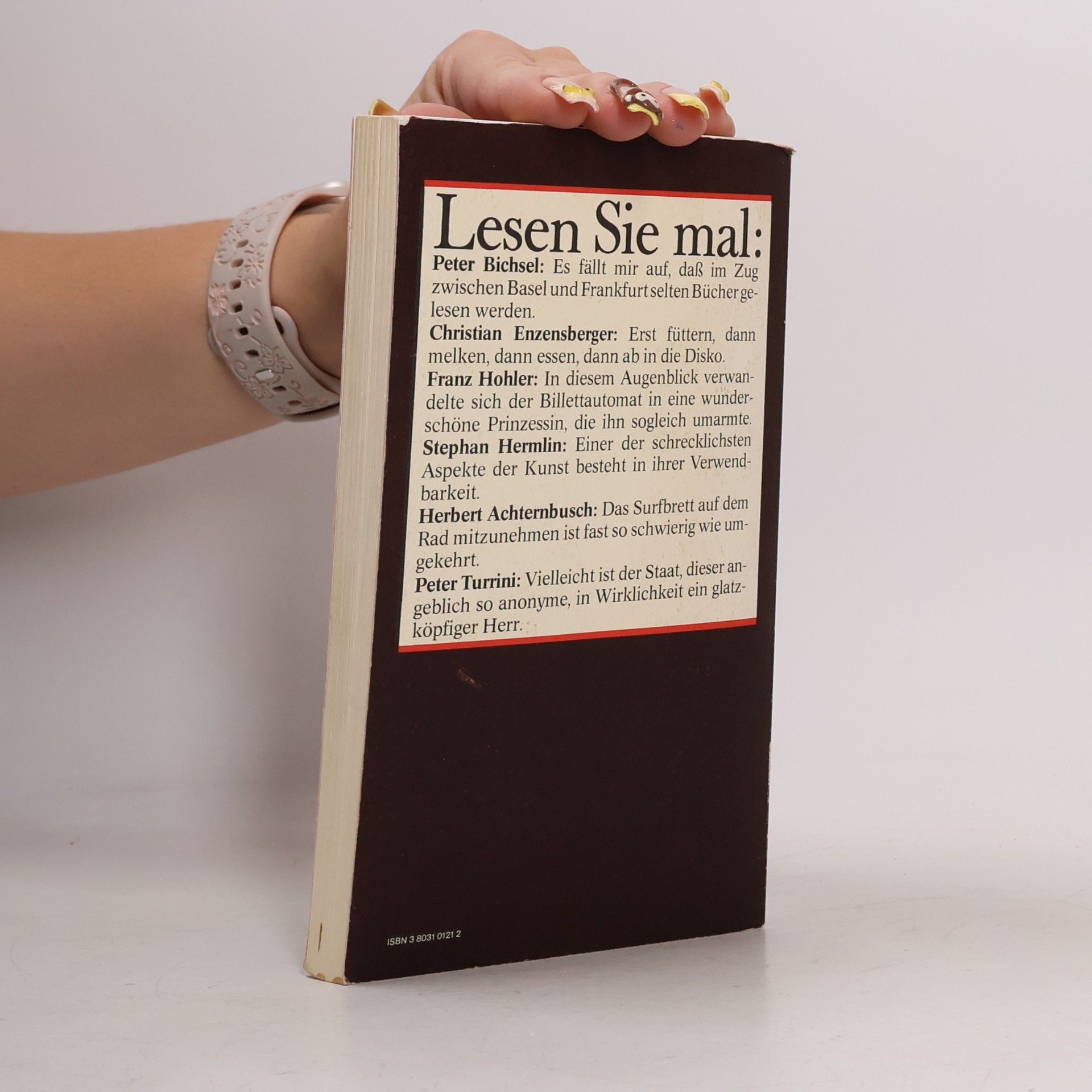 Michael Krüger Tintenfisch Jahrbuch für deutsche Literatur 1983