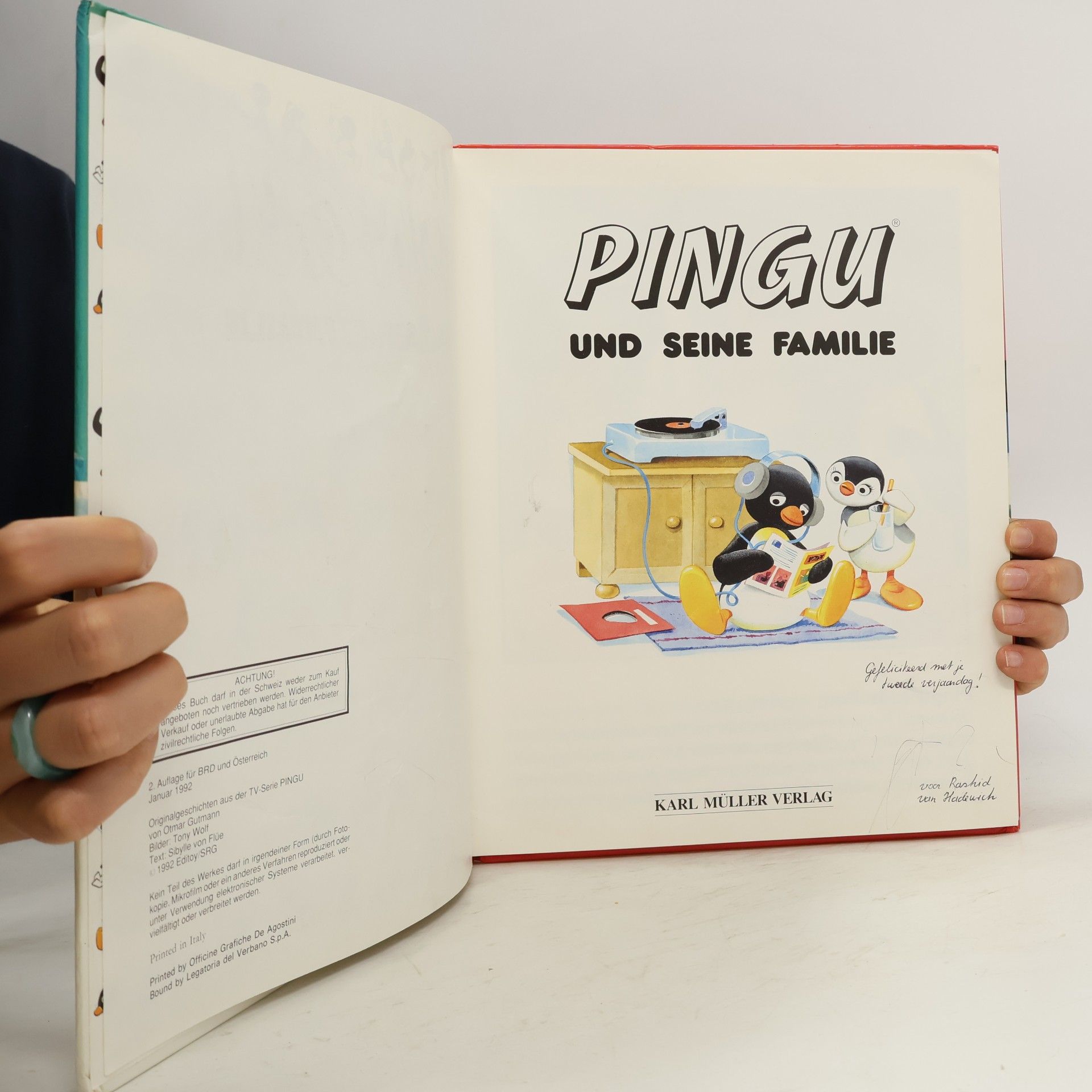 Tony Wolf Pingu und seine Familie