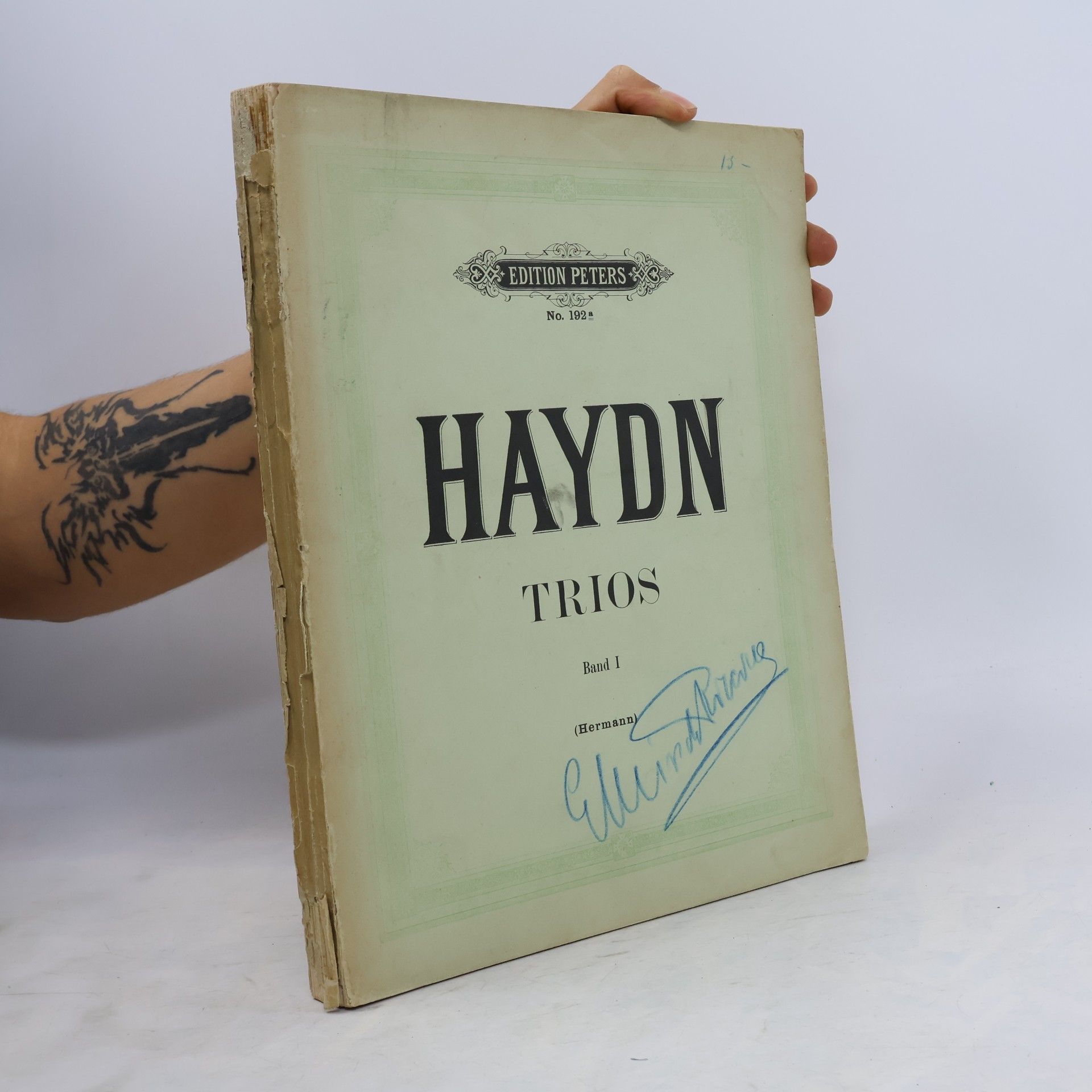 Joseph Haydn Edition Peters 192. Haydn. Trios I.