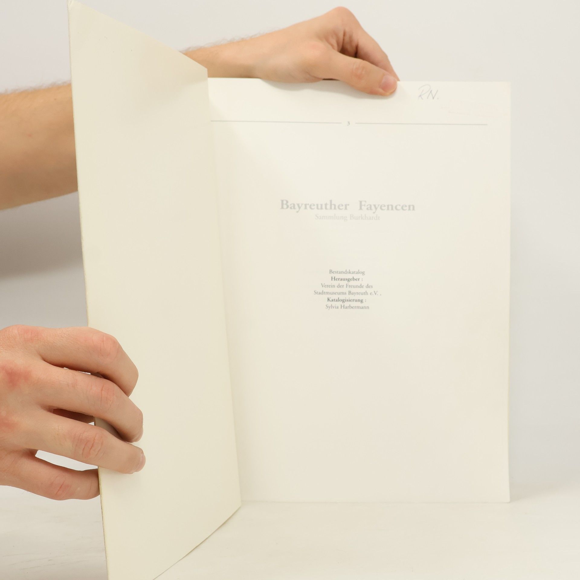 Sylvia Harbermann Bayreuther Fayencen