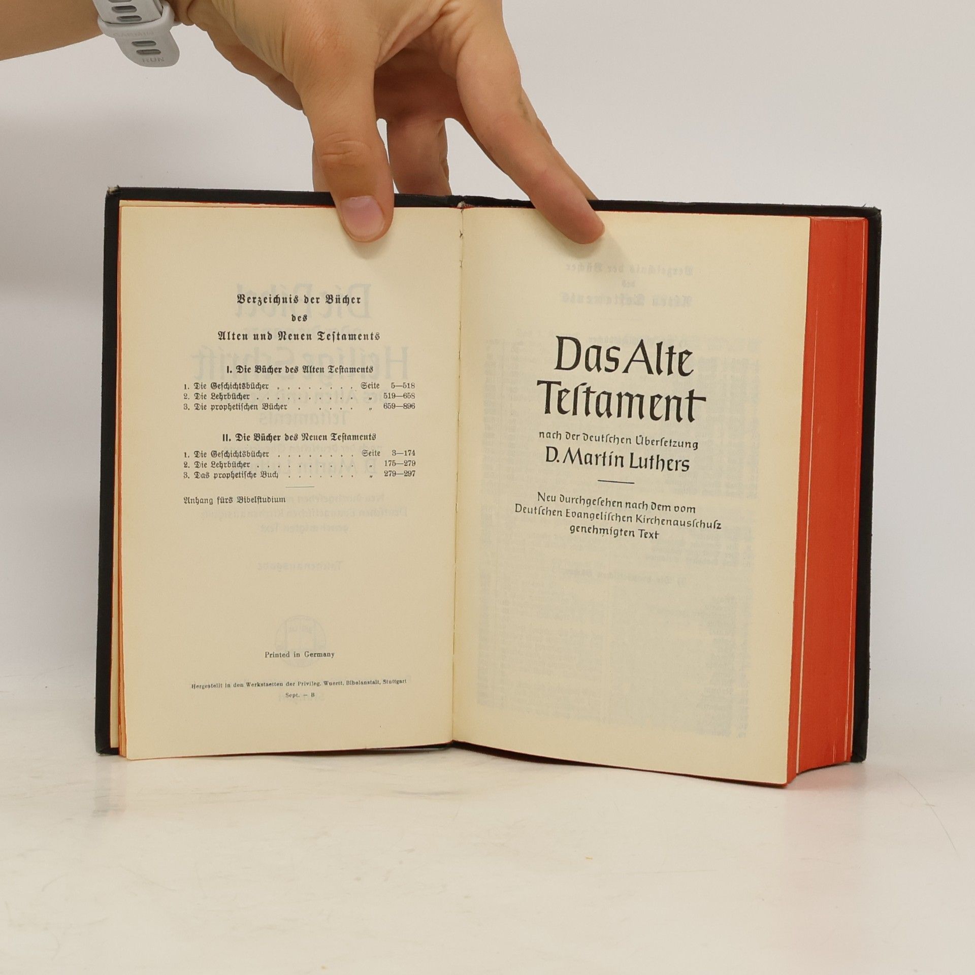 Martin Luther Die Heilige Schrift