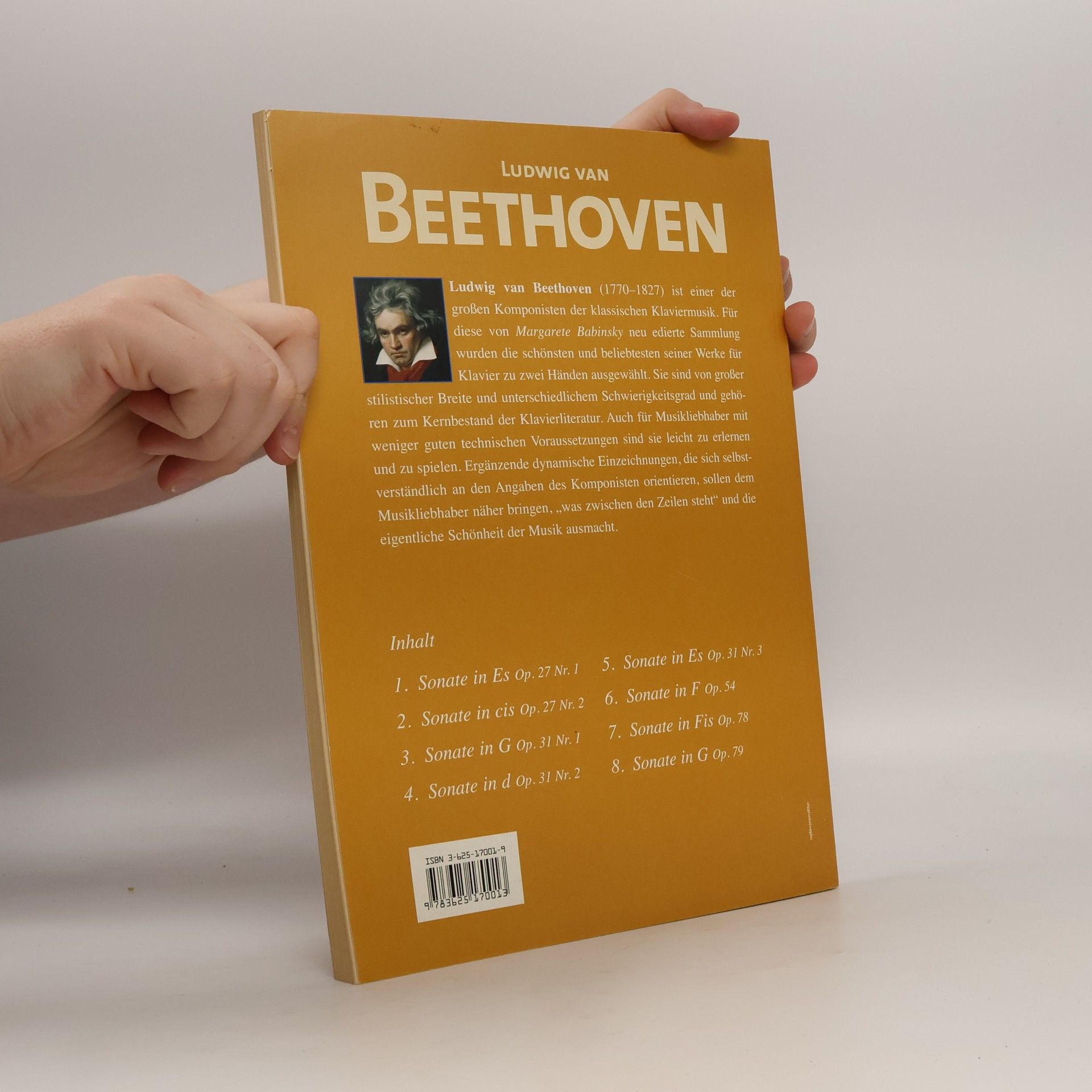 Ludwig van Beethoven Ludwig van Beethoven Klavierwerke - neu ediert von Margarete Babinsky