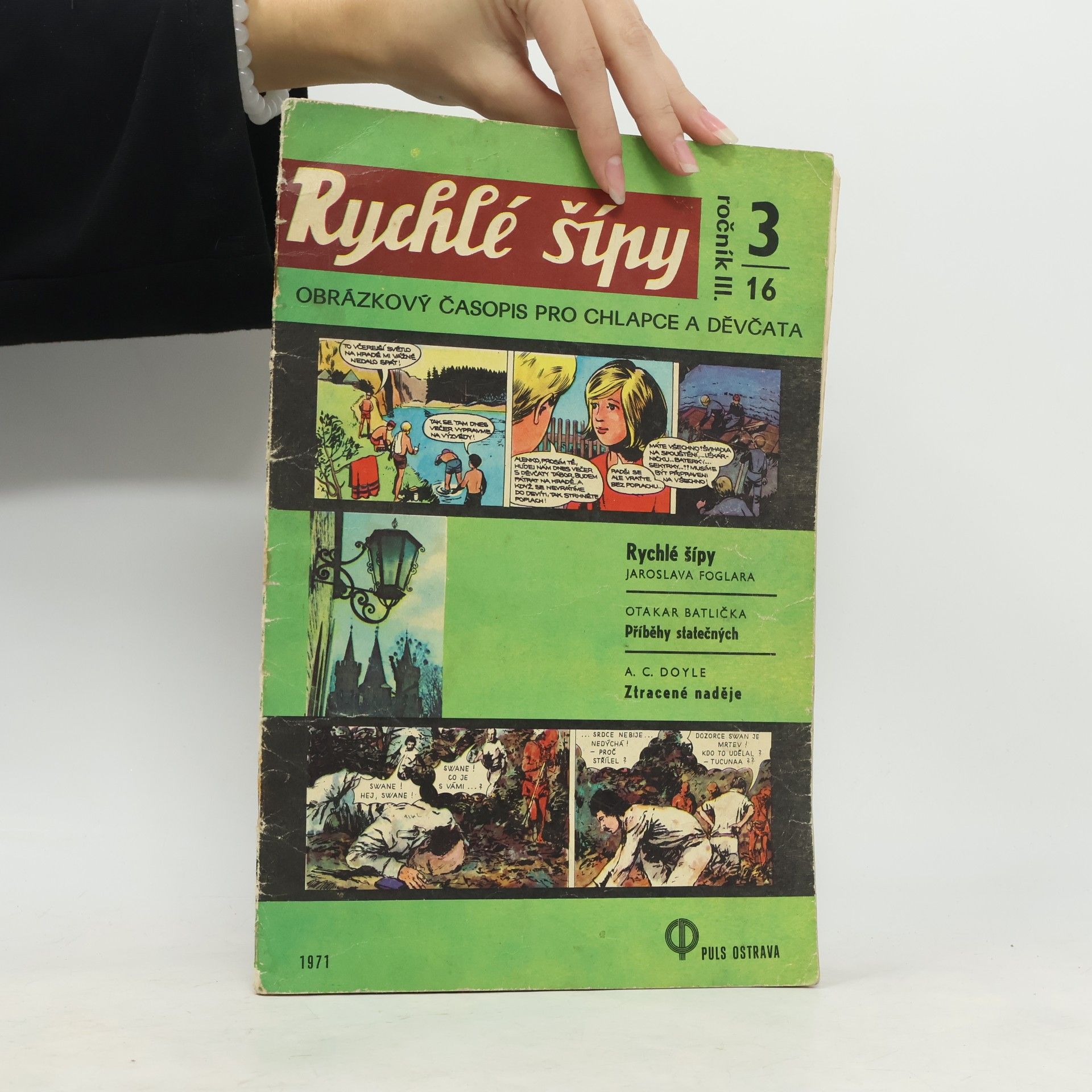 Jaroslav Foglar Rychlé šípy ročník III. 3/16