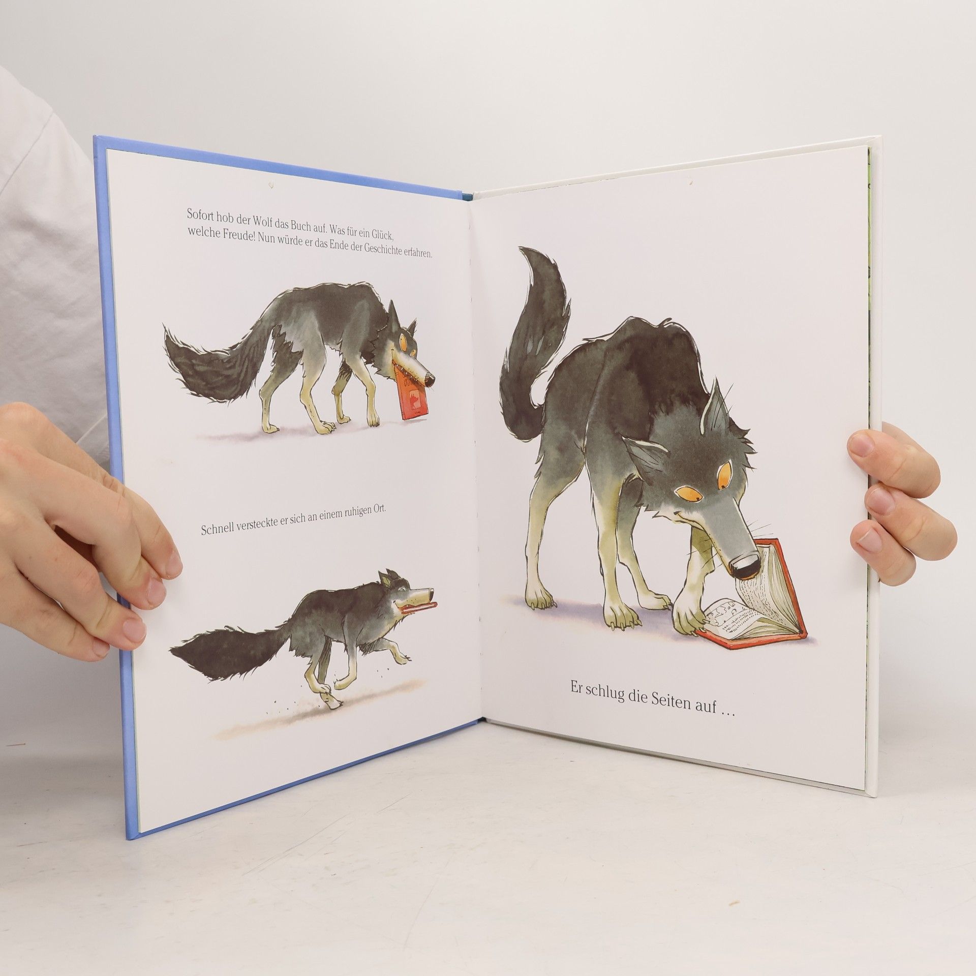 Benedicte Carboneill Der Lesewolf