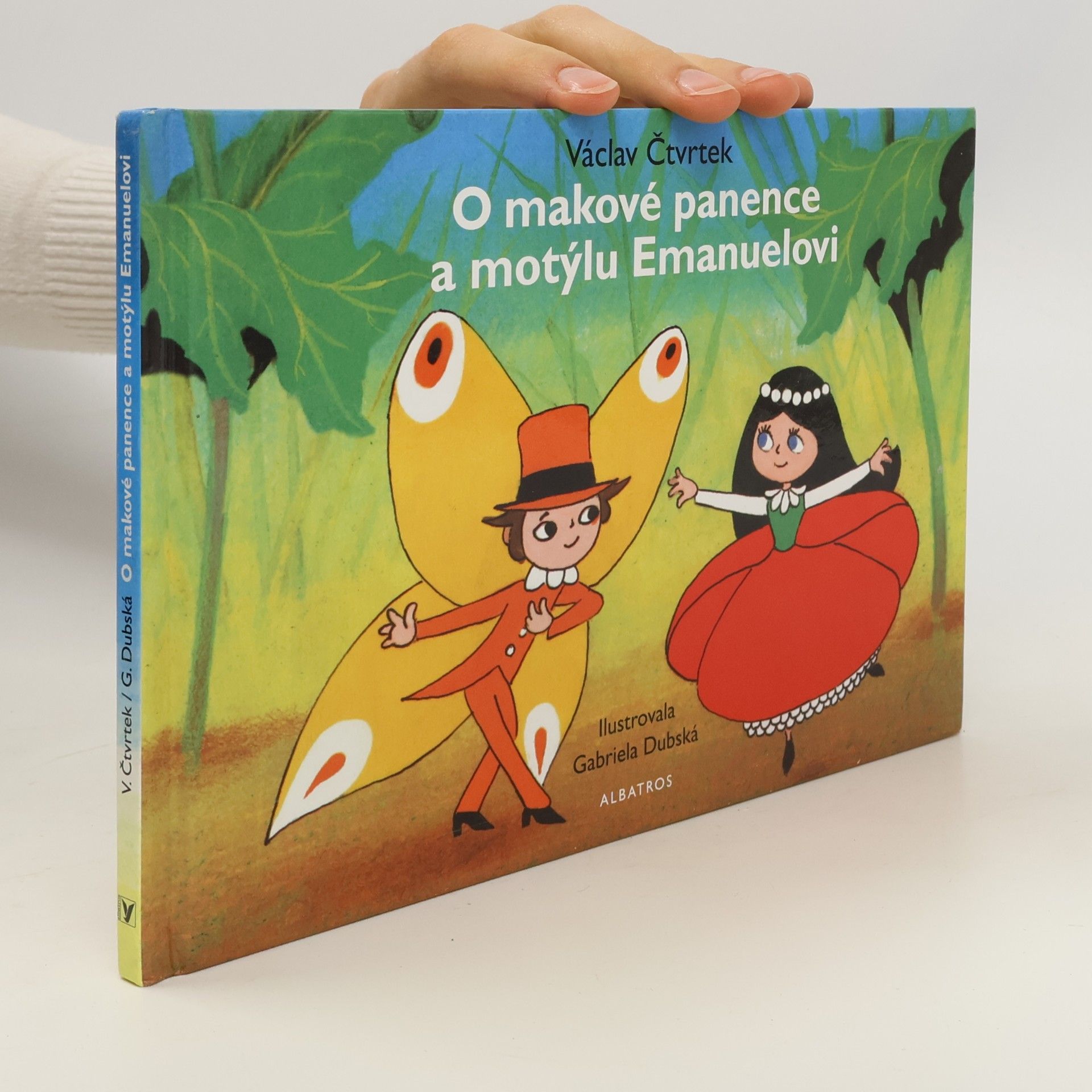 O makové panence a motýlu Emanuelovi