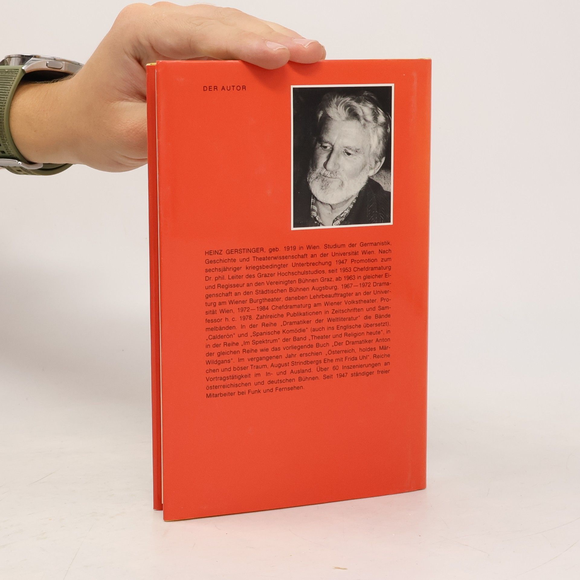 Heinz Gerstinger Der Dramatiker Hans Krendlesberger