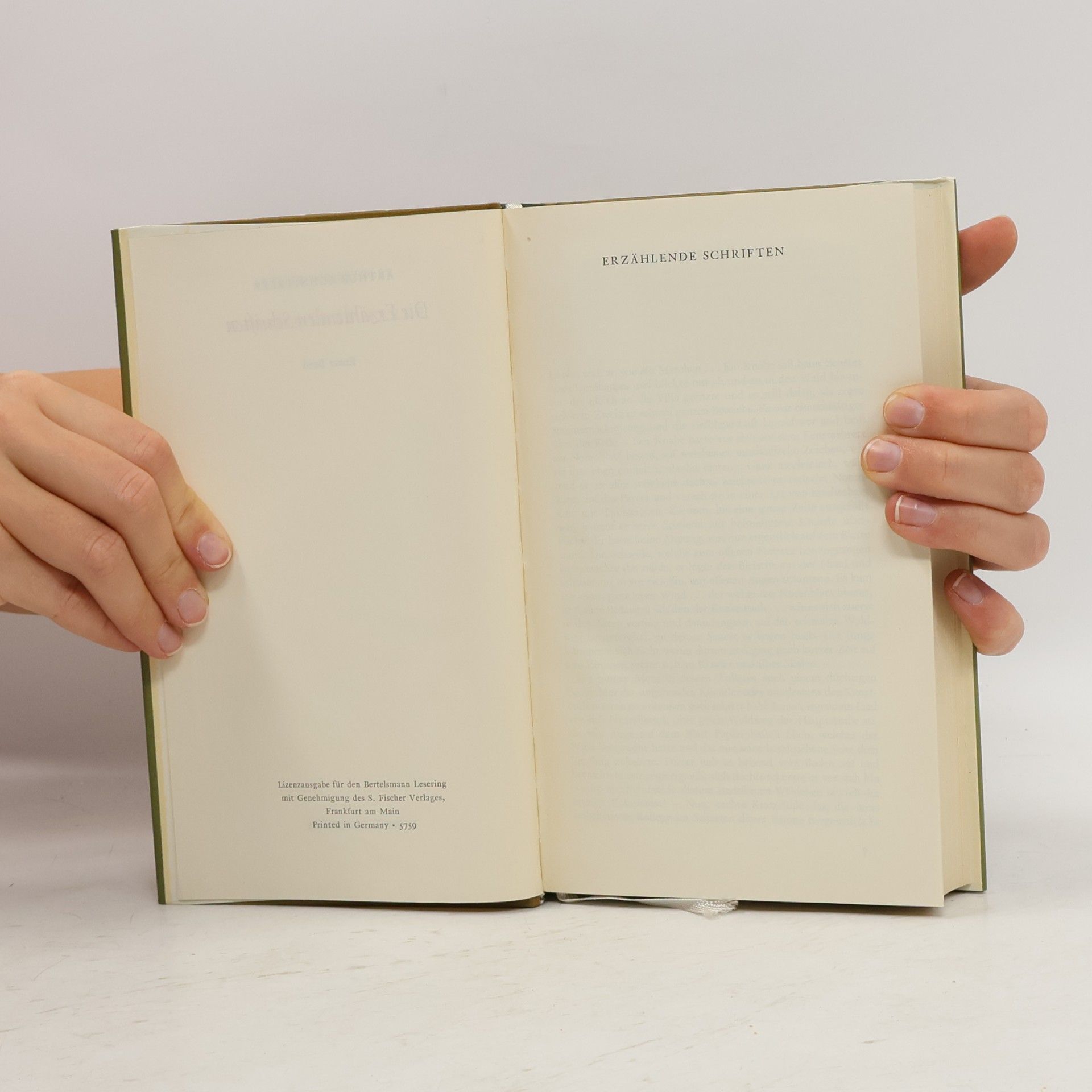Arthur Schnitzler Arthur Schnitzler, Gesammelte Werke 1-2