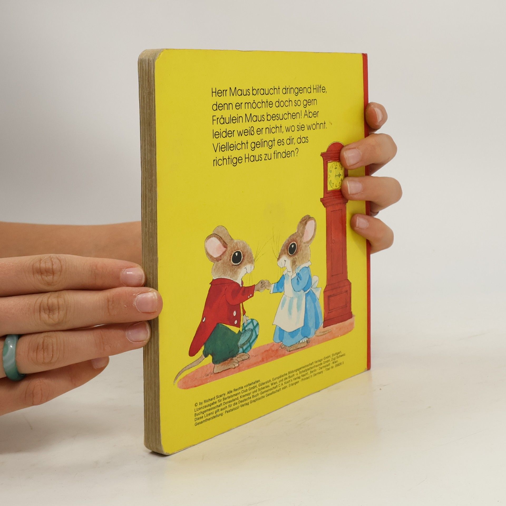 Richard Scarry Ist dies das Haus Fräulein Maus?