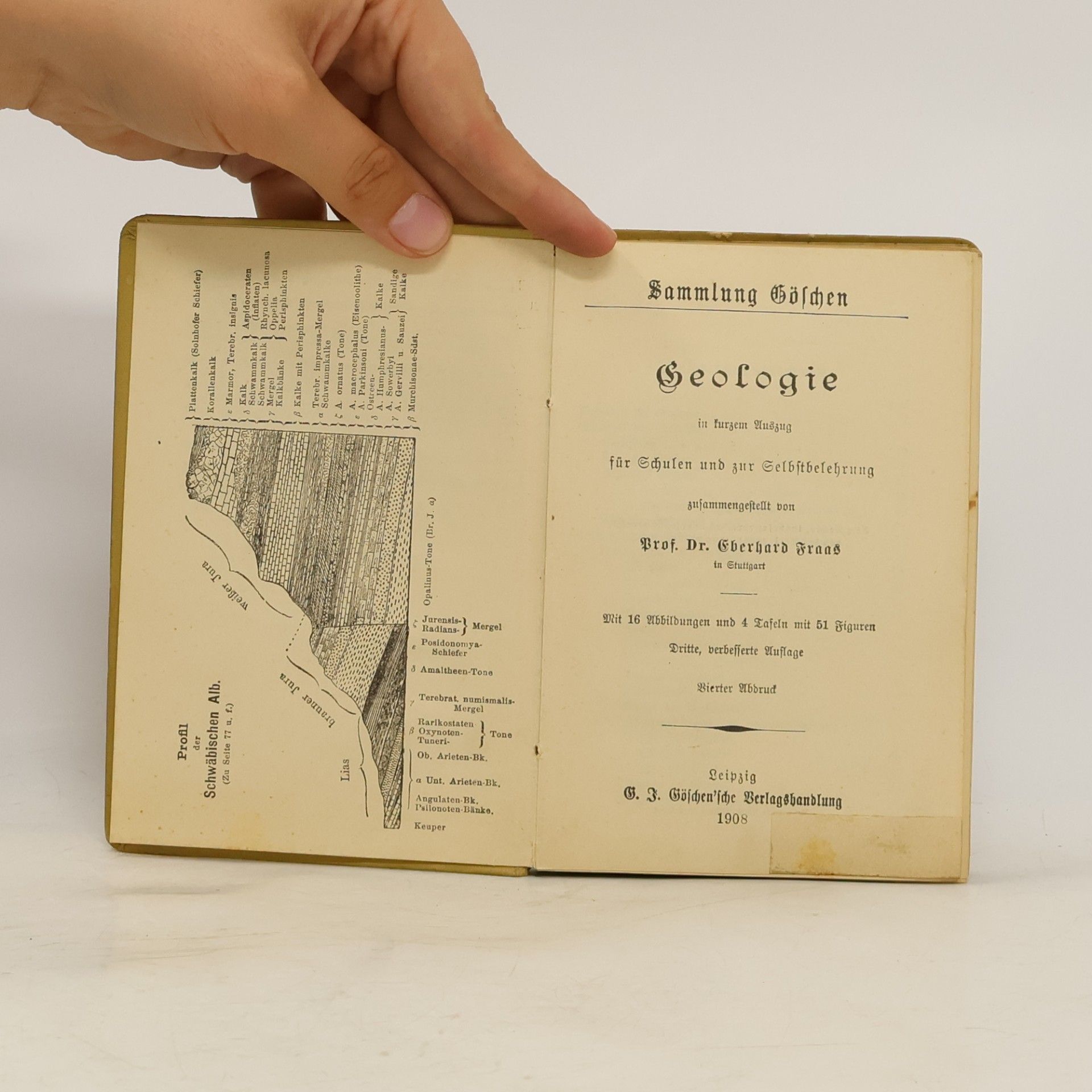 Eberhard Fraas geologie