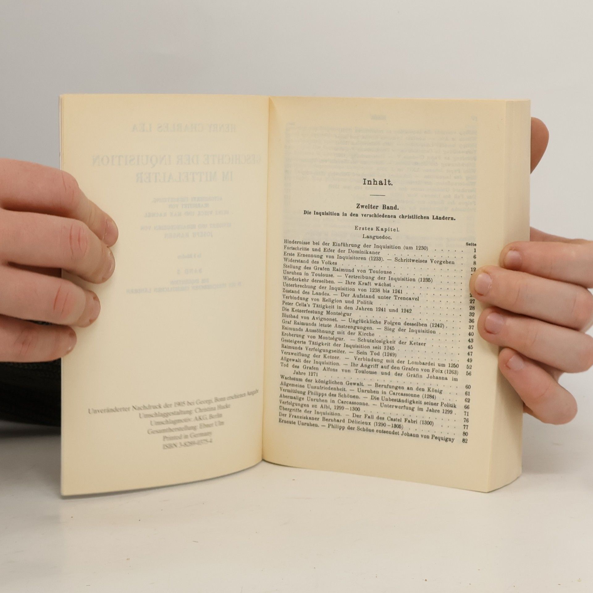 Henry Charles Lea Geschichte der Inquisition im Mittelalter 2