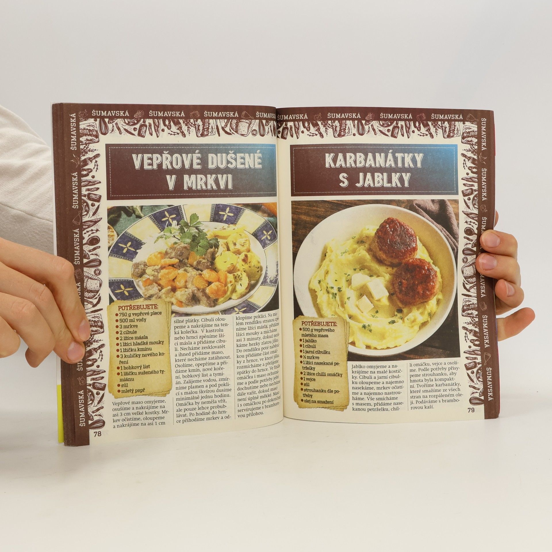 kolektiv Česká kuchařka. 17. díl. Šumavské speciality