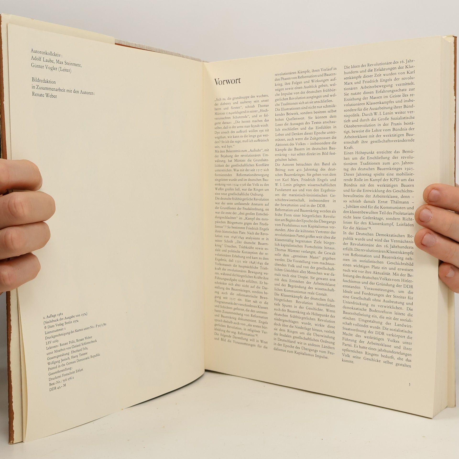 Adolf Laube Illustrierte Geschichte der deutschen frühbürgerlichen Revolution