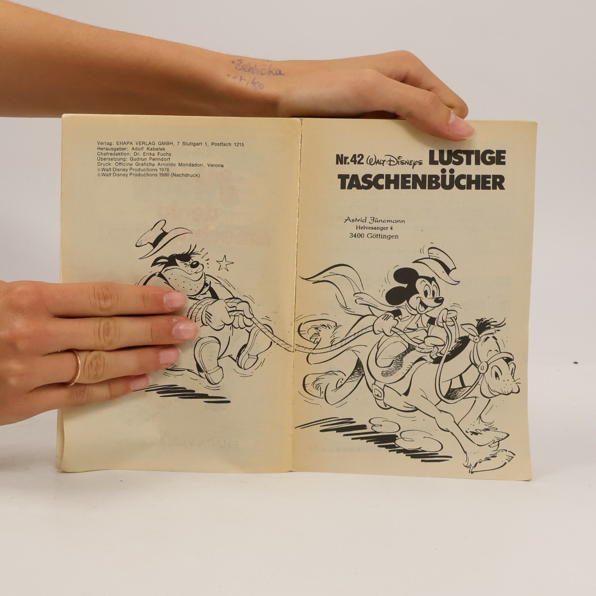 Walt Disney Micky denkt am schnellsten!