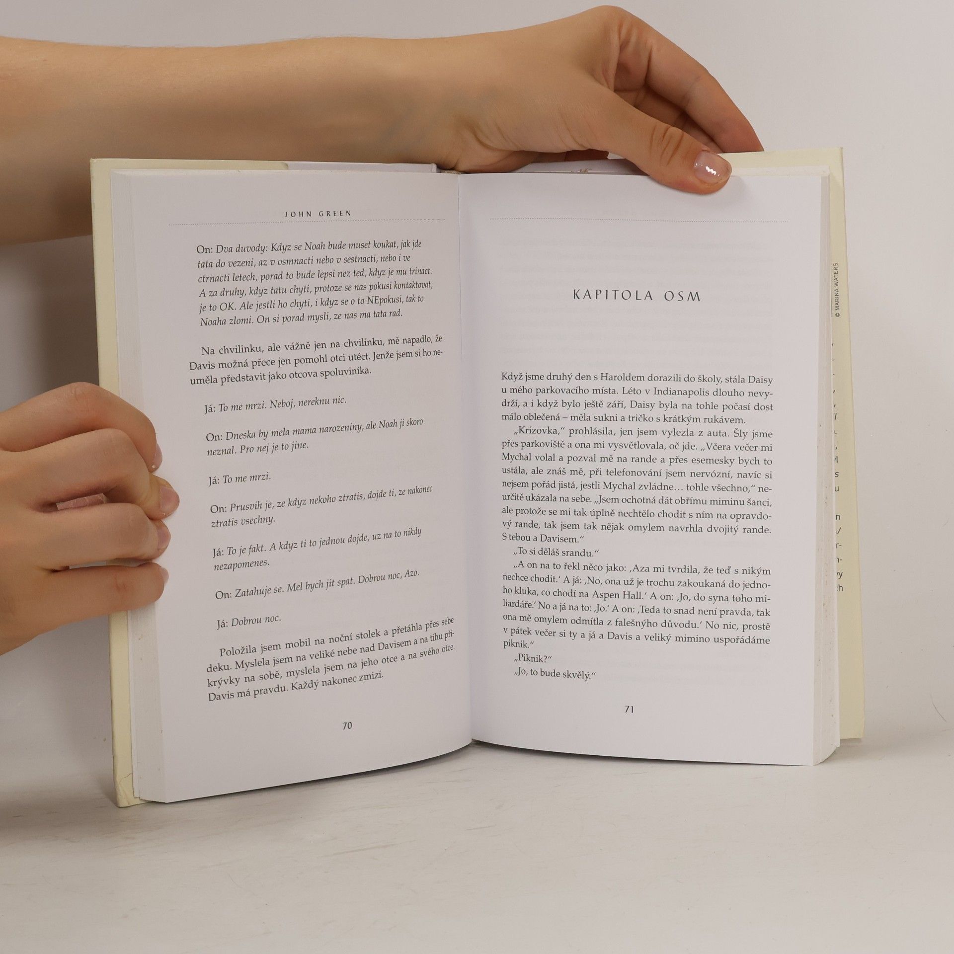 John Green Jedna želva za druhou