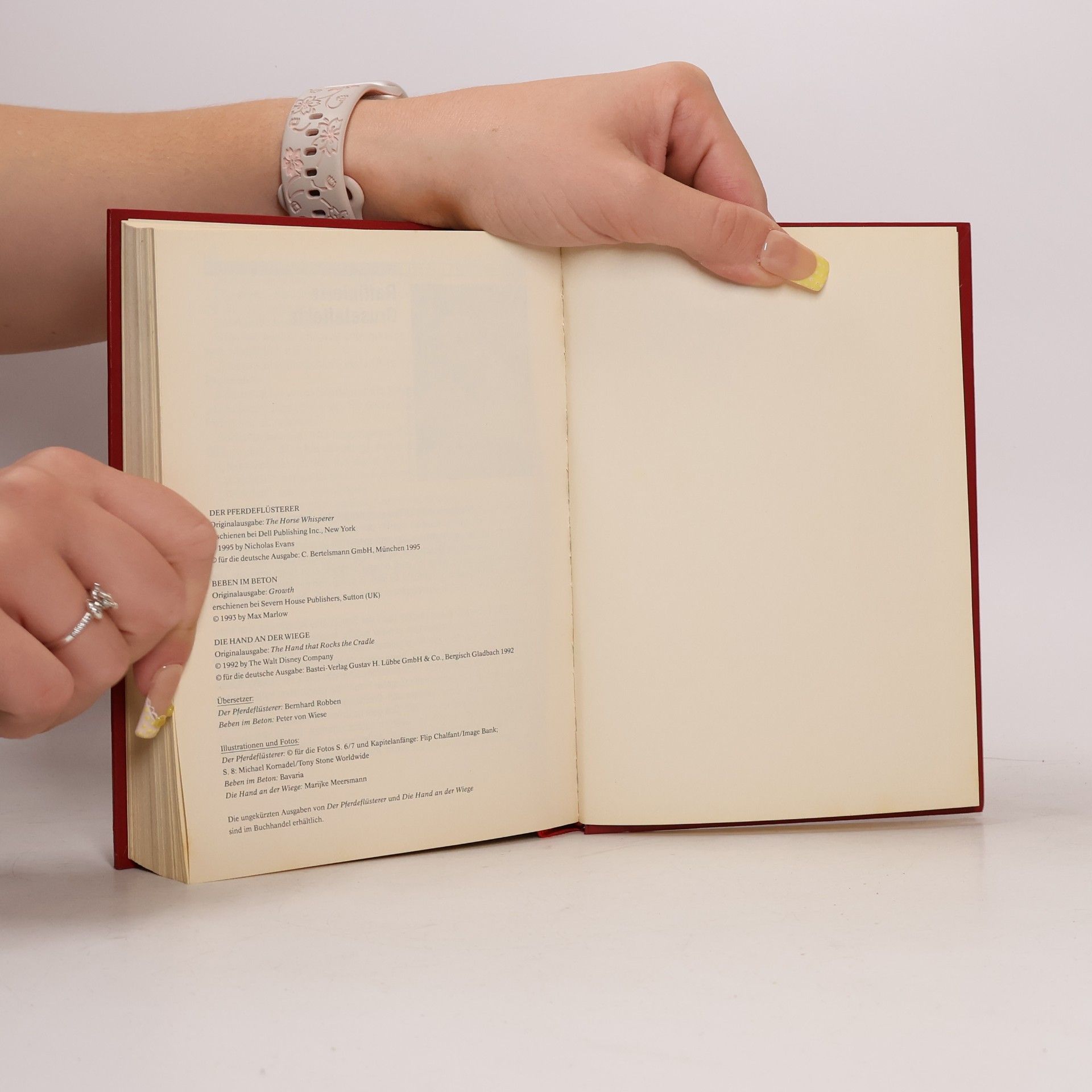 Nicholas Evans Reader's Digest Auswahlbücher