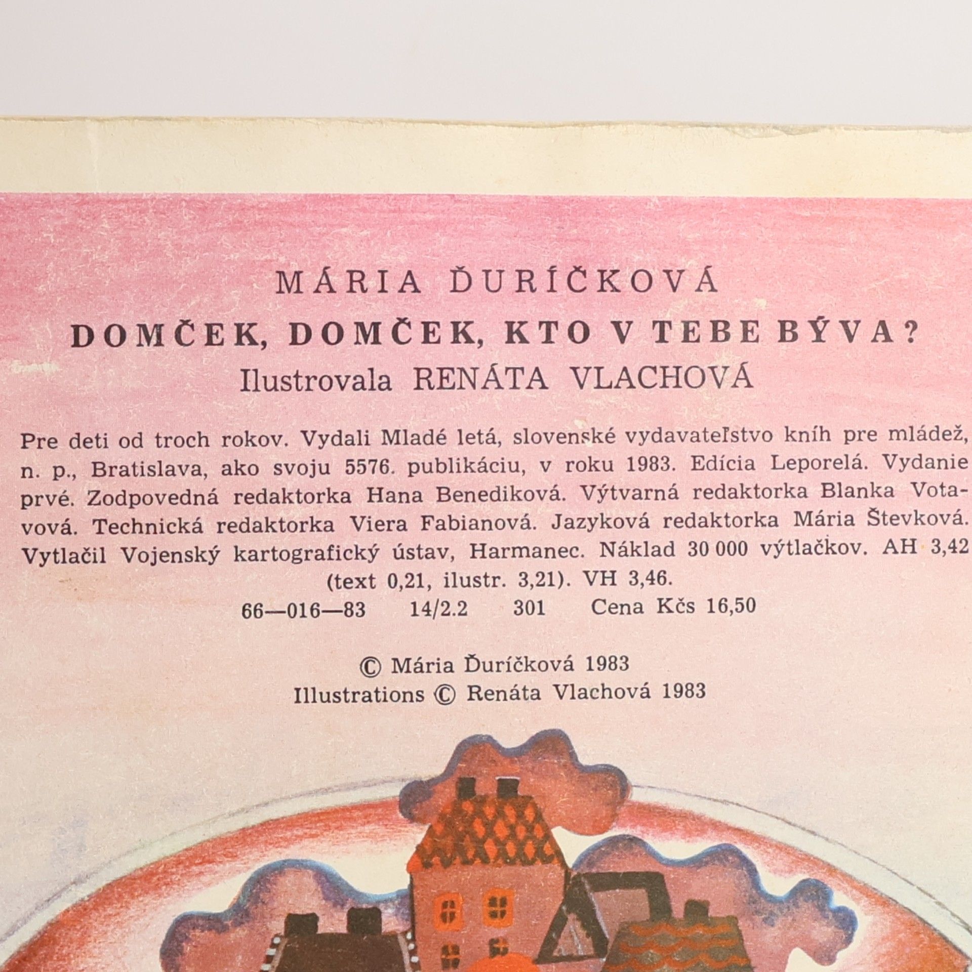 Mária Ďuríčková Domček, domček, kto v tebe býva?