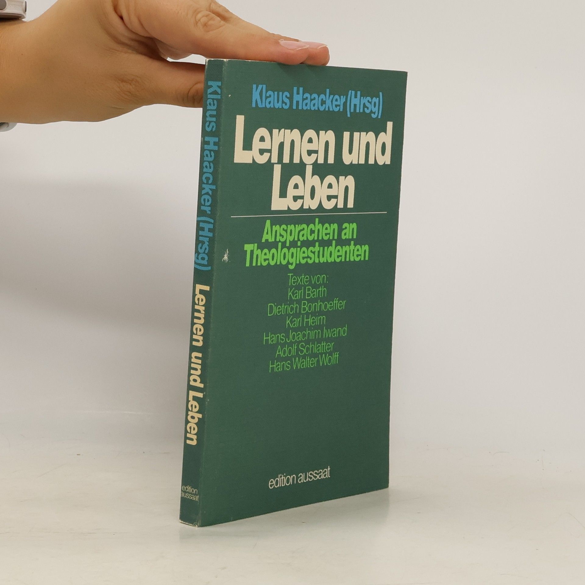 Klaus Haacker Lernen und leben