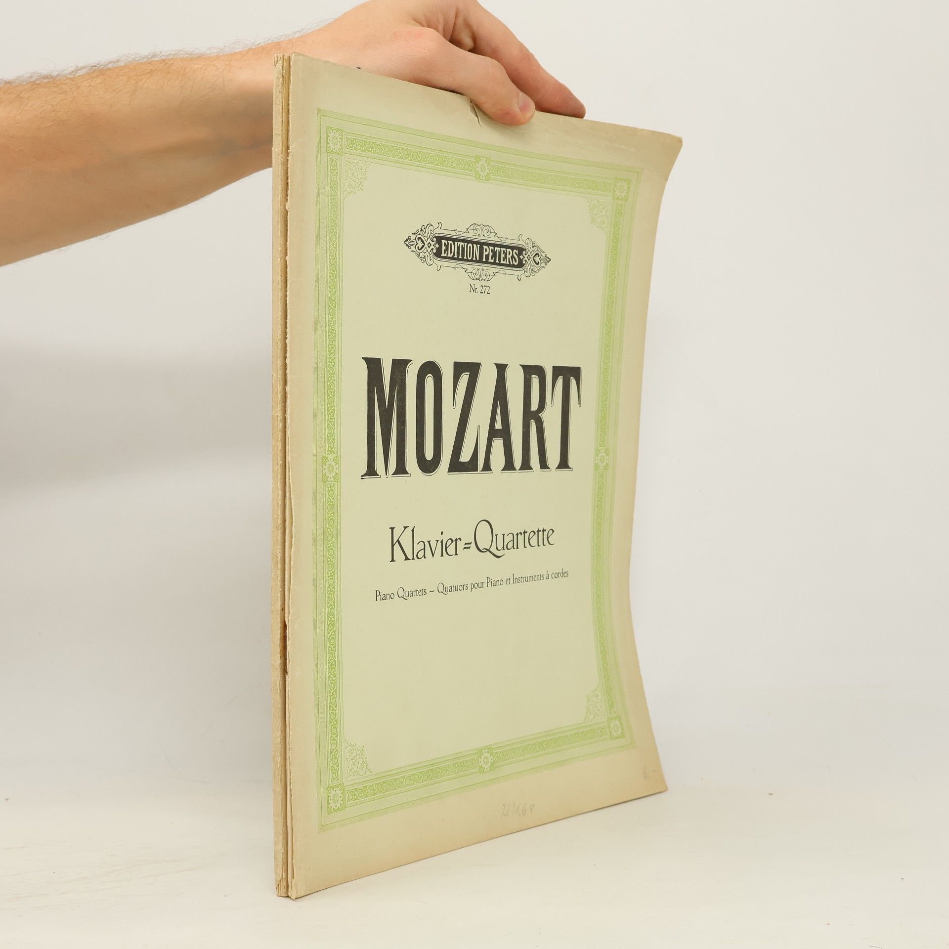 Wolfgang Amadeus Mozart Mozart. Klavierquartette