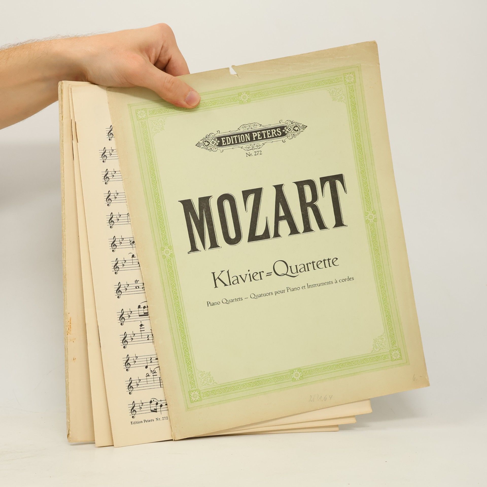 Wolfgang Amadeus Mozart Mozart. Klavierquartette