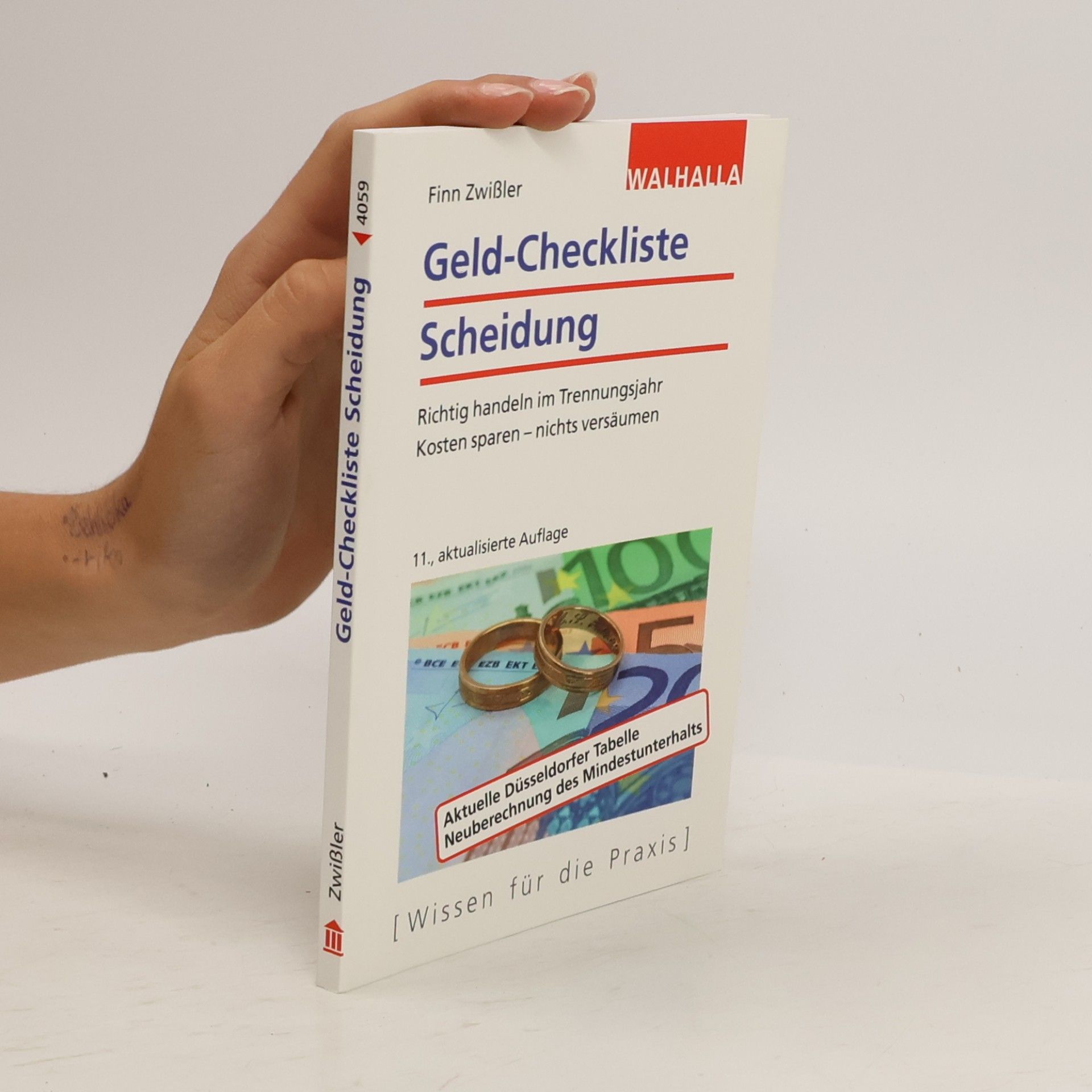 Finn Zwißler Geld-Checkliste Scheidung - 11., aktualisierte Auflage
