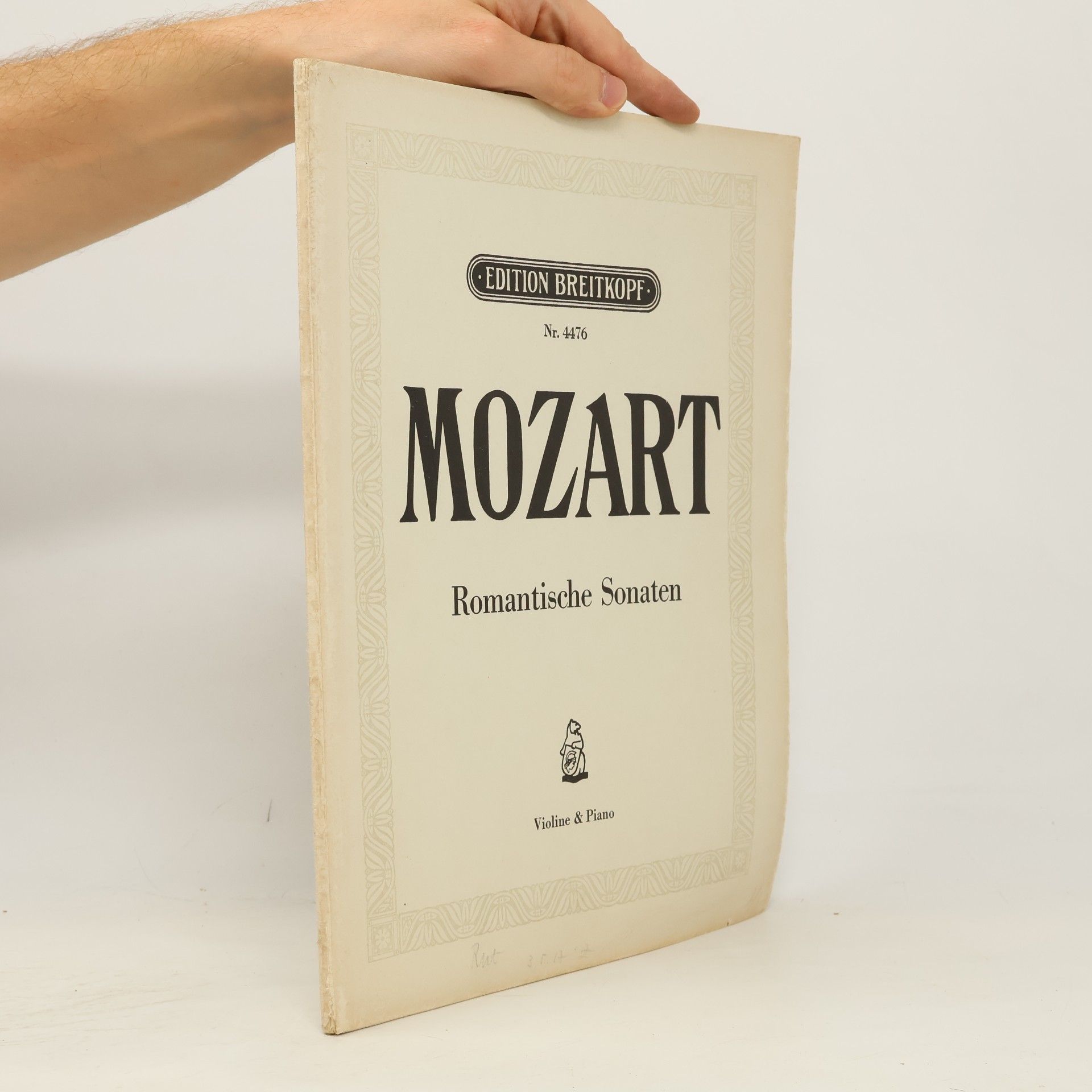 Wolfgang Amadeus Mozart Mozart. Romantische Sonaten