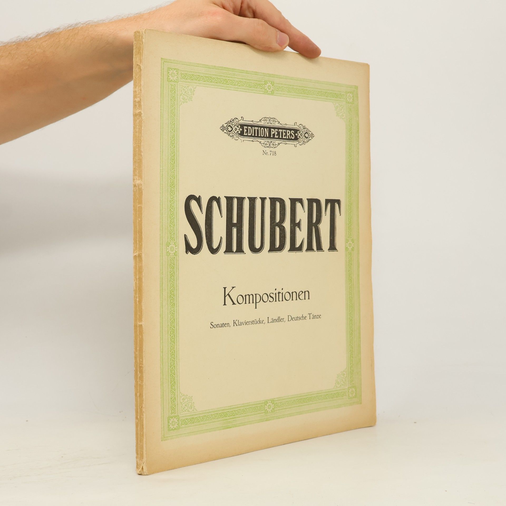 Schubert. Kompositionen