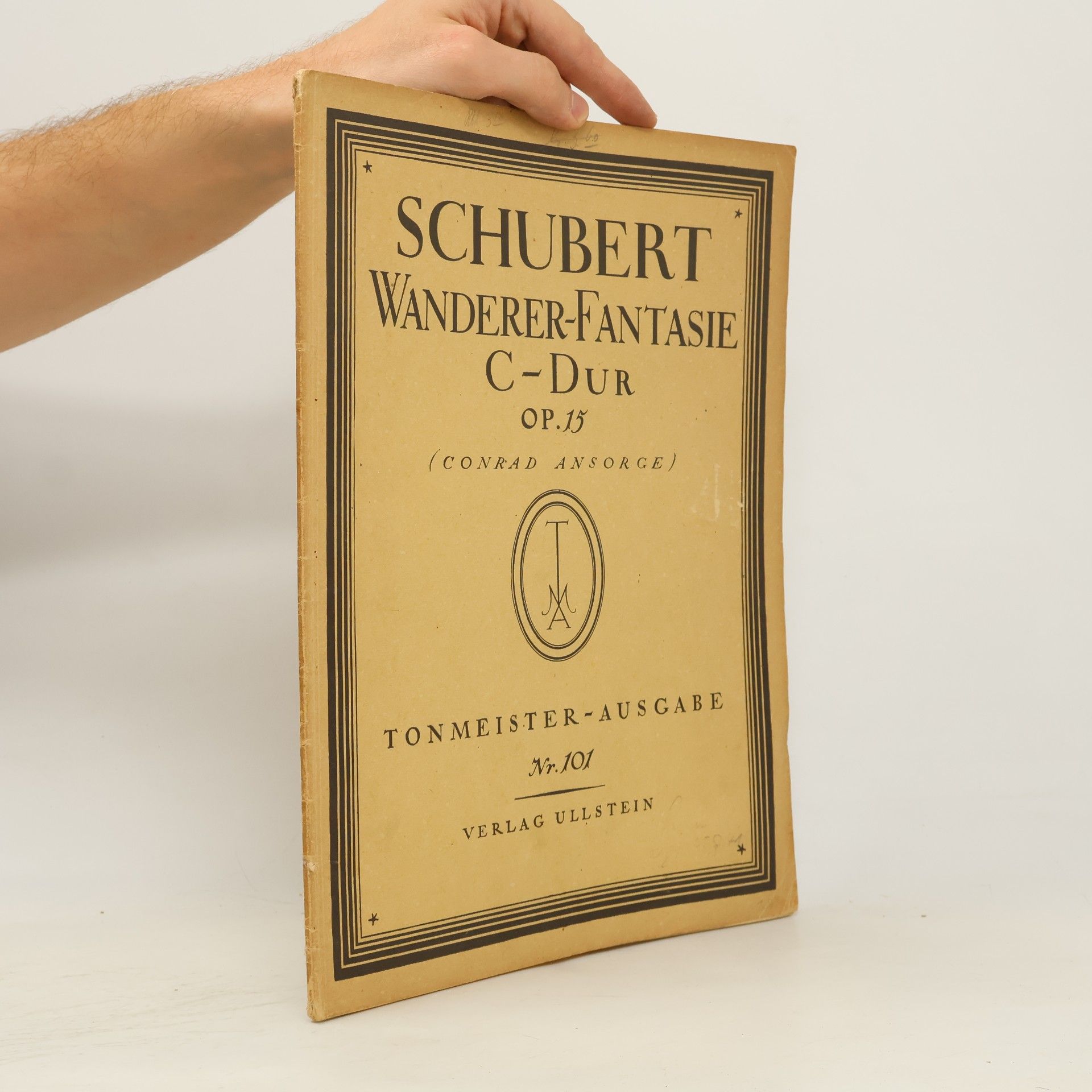Franz Schubert Schuber. Wanderer-Fantasie C-Dur. Op.5