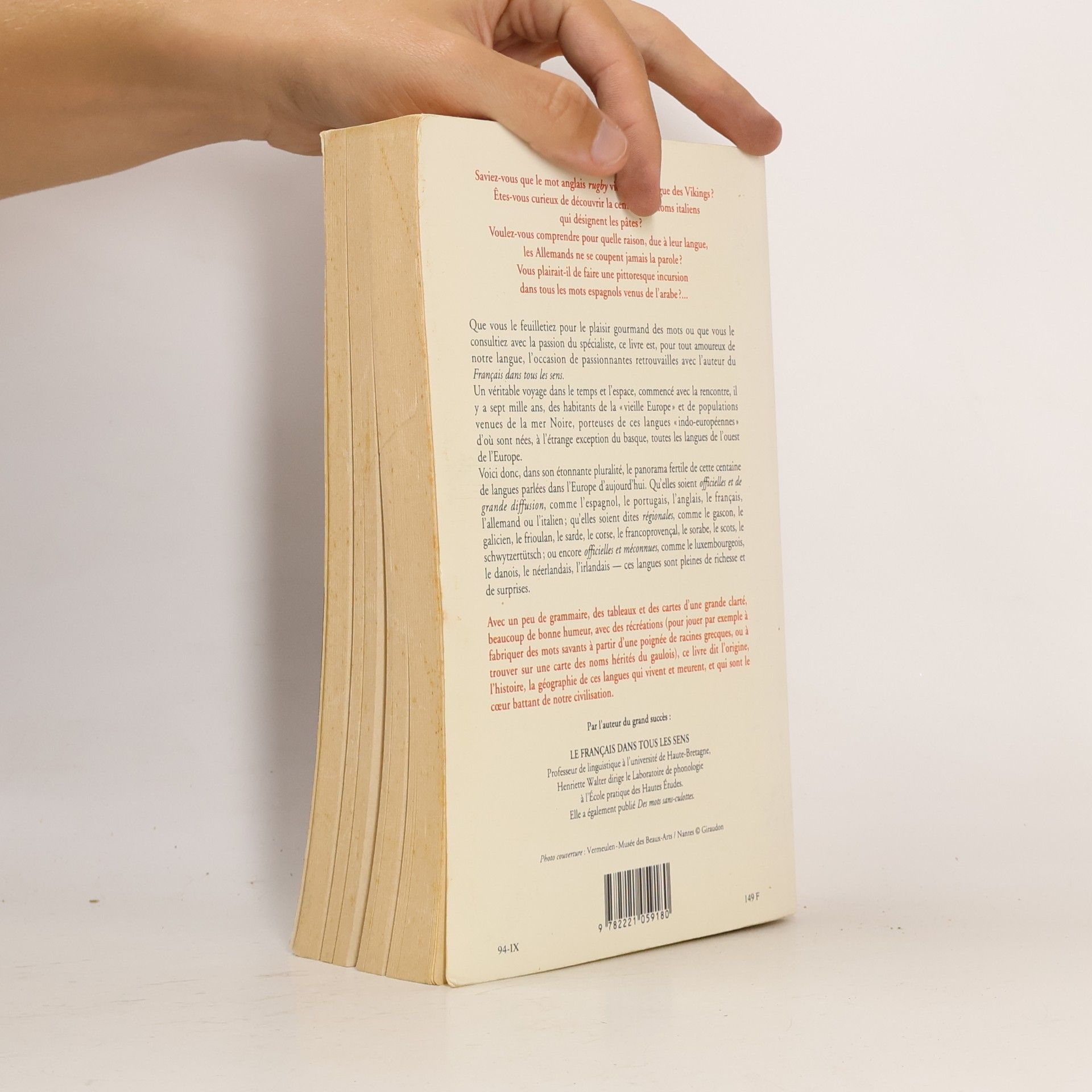 Henriette Walter L'aventure des langues en Occident