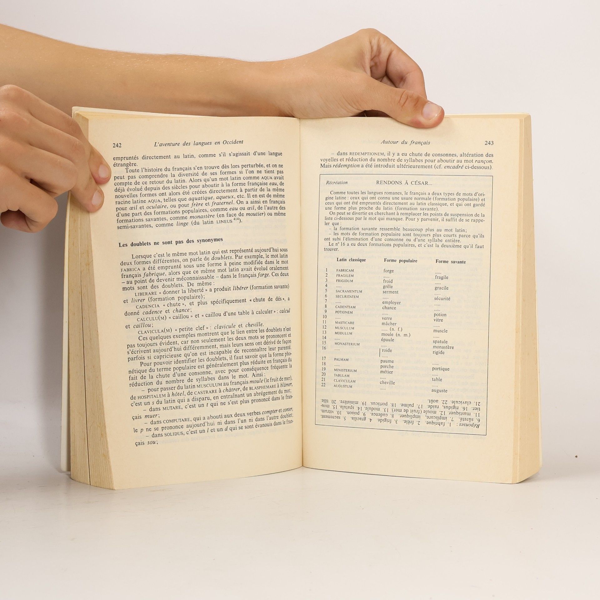 Henriette Walter L'aventure des langues en Occident