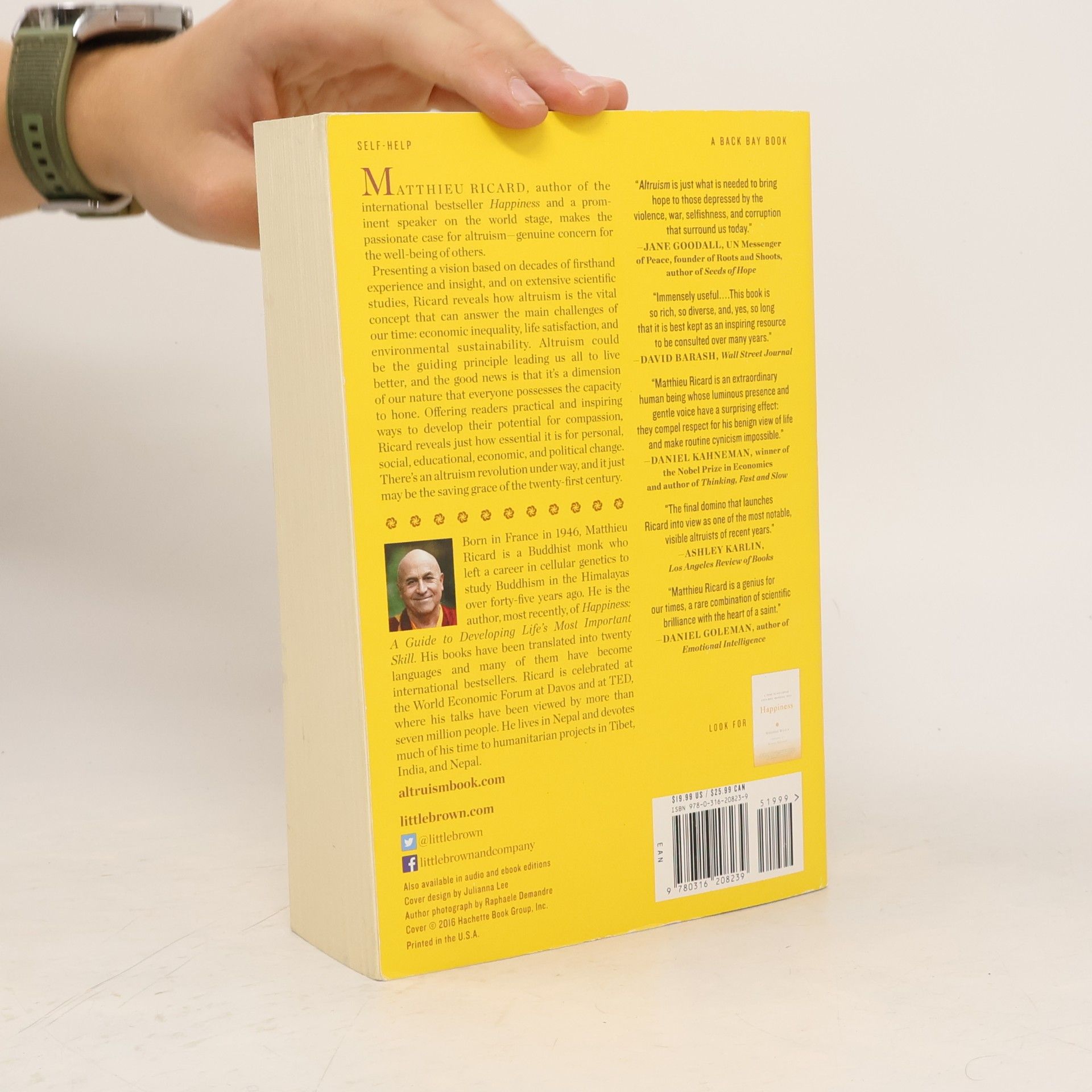 Ricard Matthieu Altruism: The Power of Compassion to Change Yourself and the World
