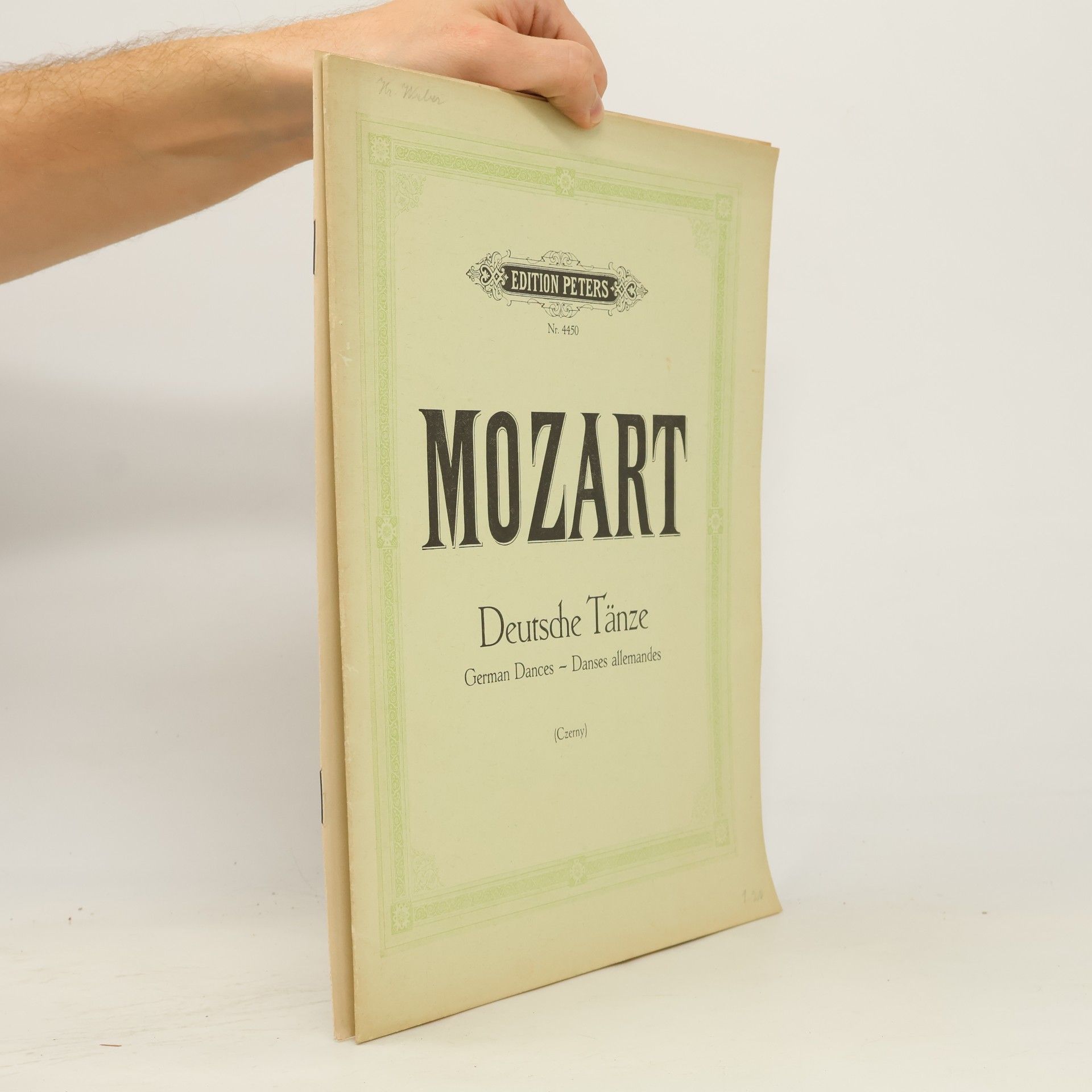 Wolfgang Amadeus Mozart Mozart. Deutsche Tänze