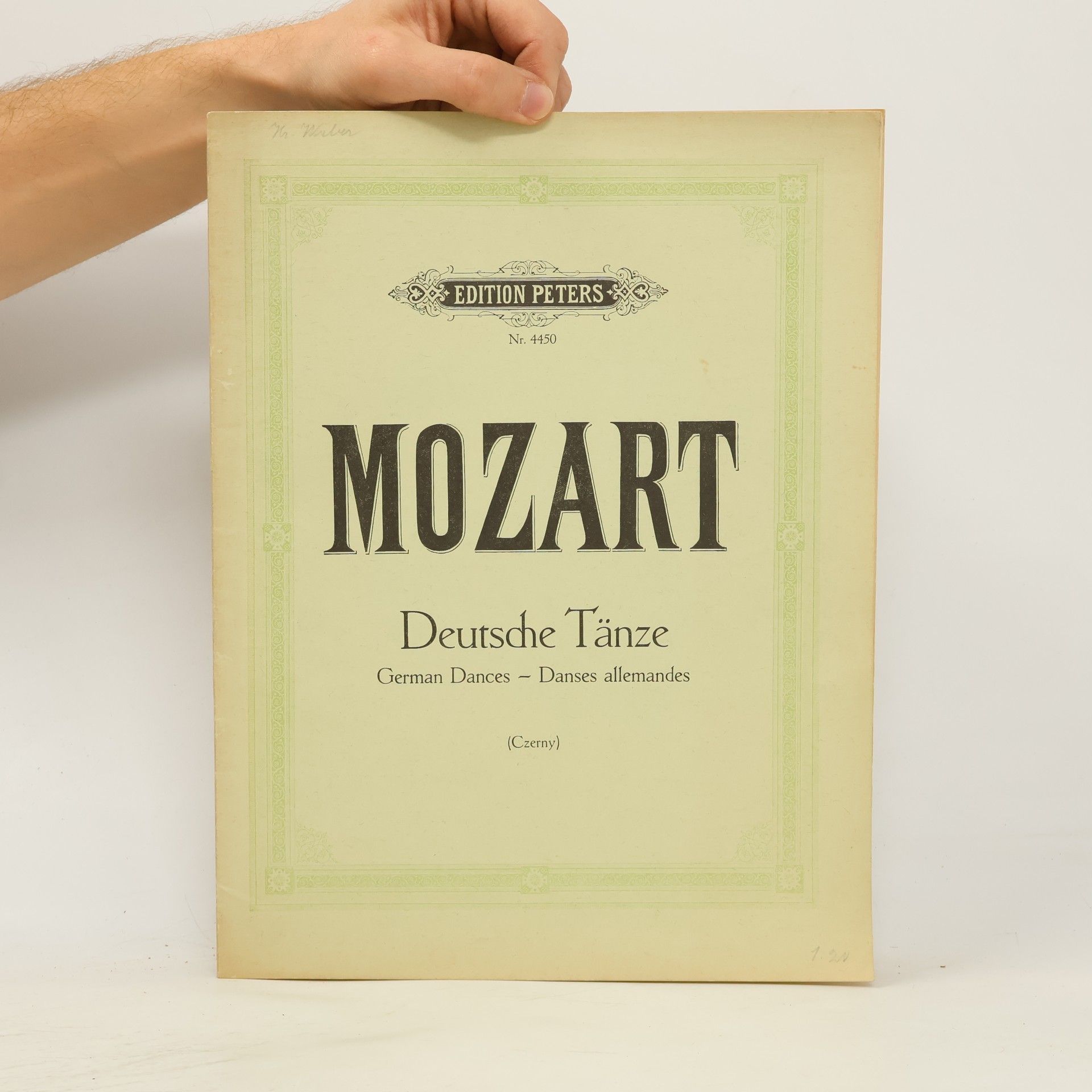 Wolfgang Amadeus Mozart Mozart. Deutsche Tänze