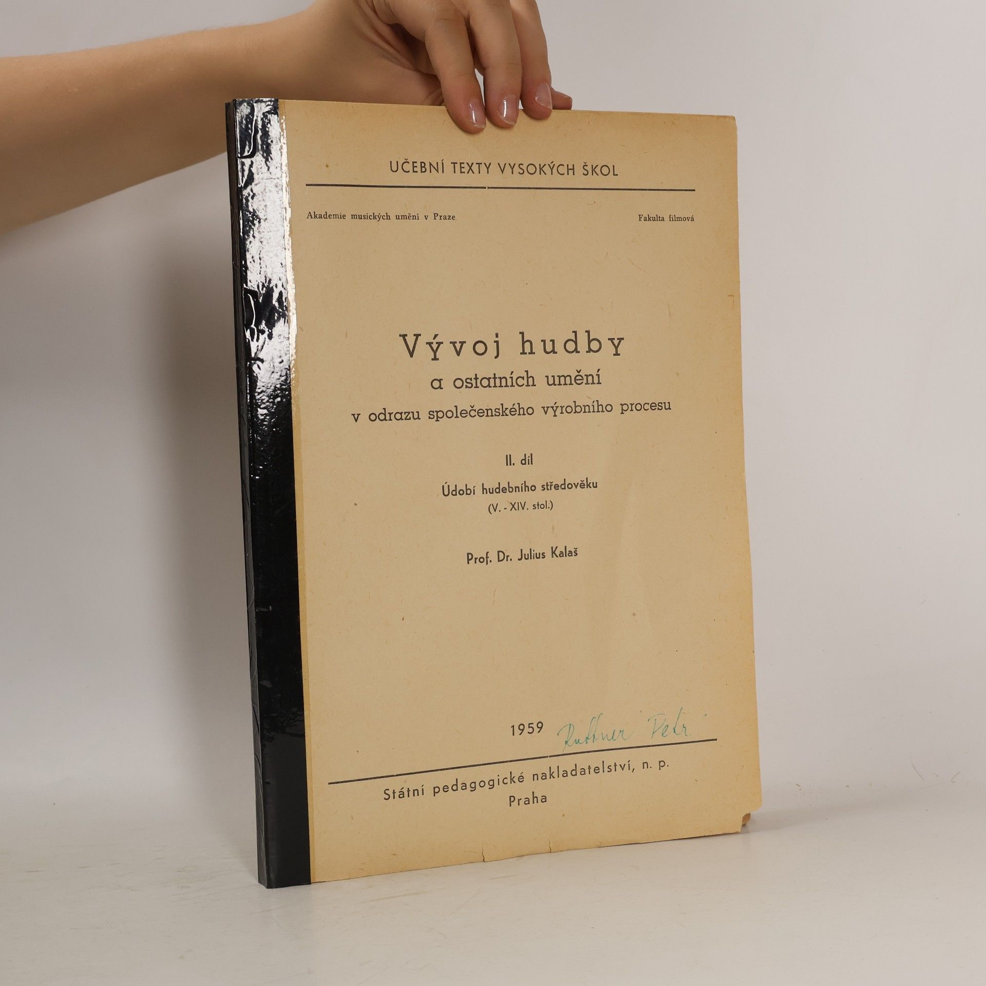Vývoj hudby a ostatních umění II.