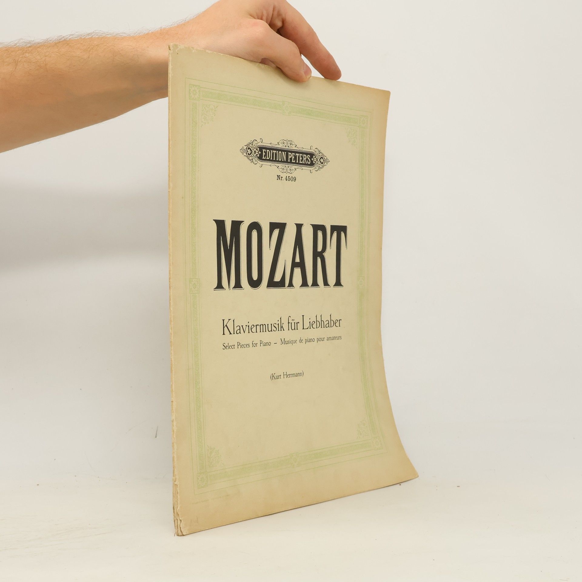 Wolfgang Amadeus Mozart Mozart. Klaviermusik für Liebhaber