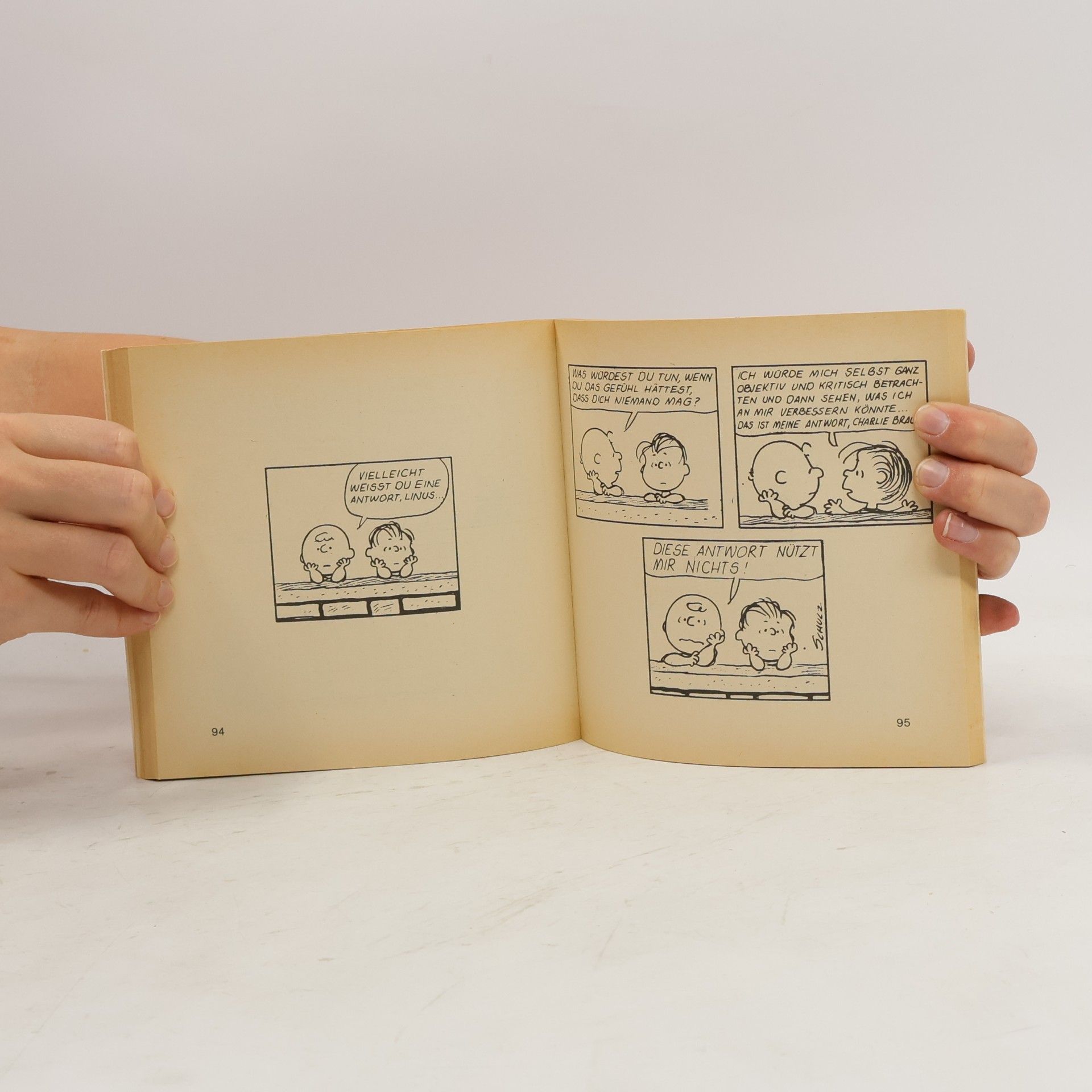 Charles Monroe Schulz Liebe tut weh, Charlie Braun!