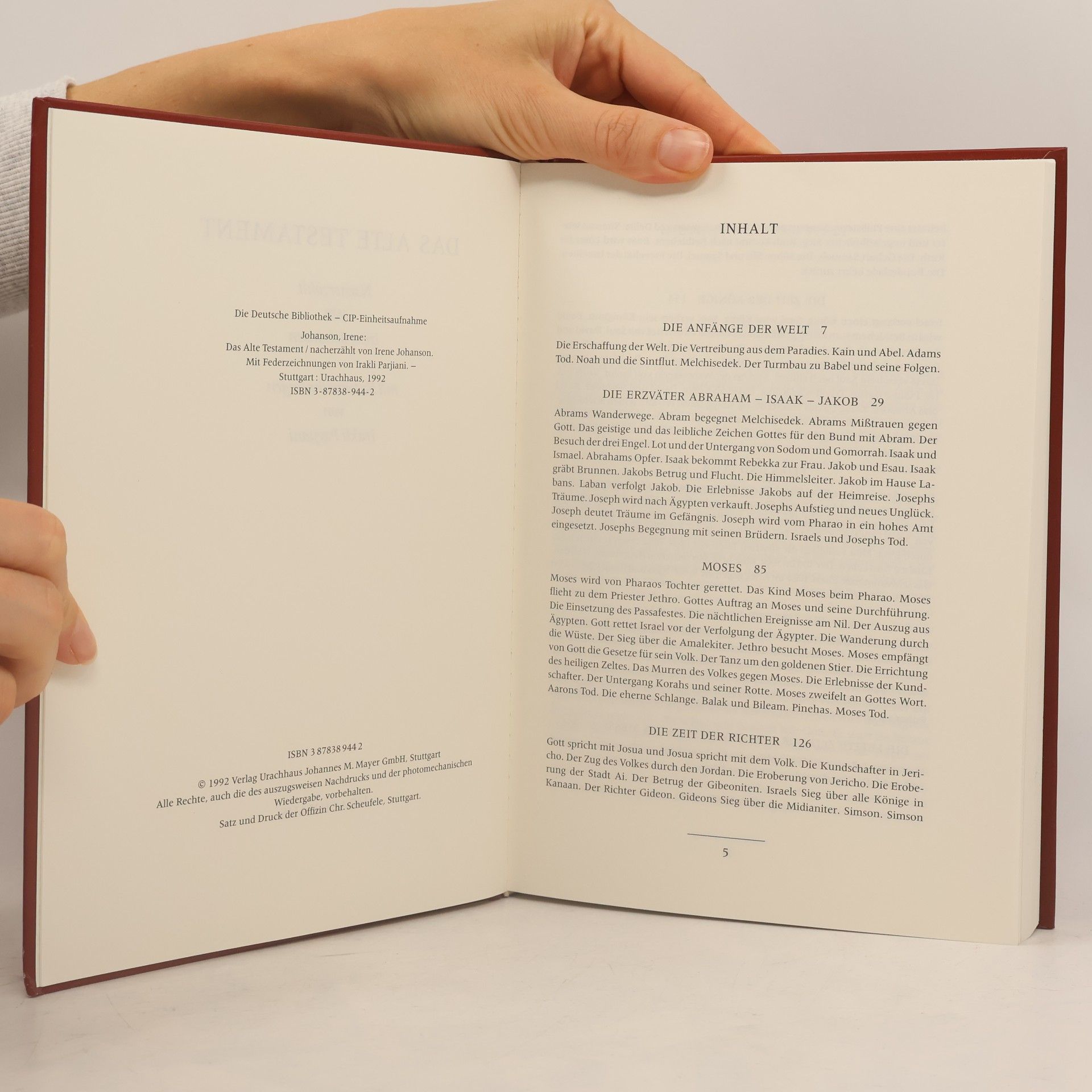 Irene Johanson Das Alte Testament