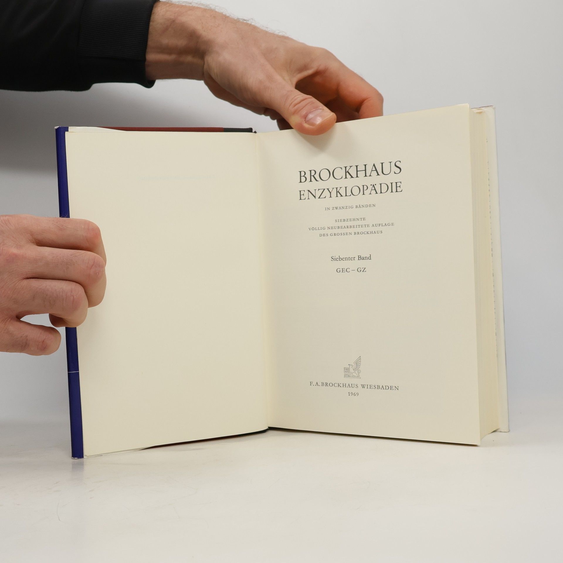 kolektiv Brockhaus Enzyklopädie 7. Gec-Gz