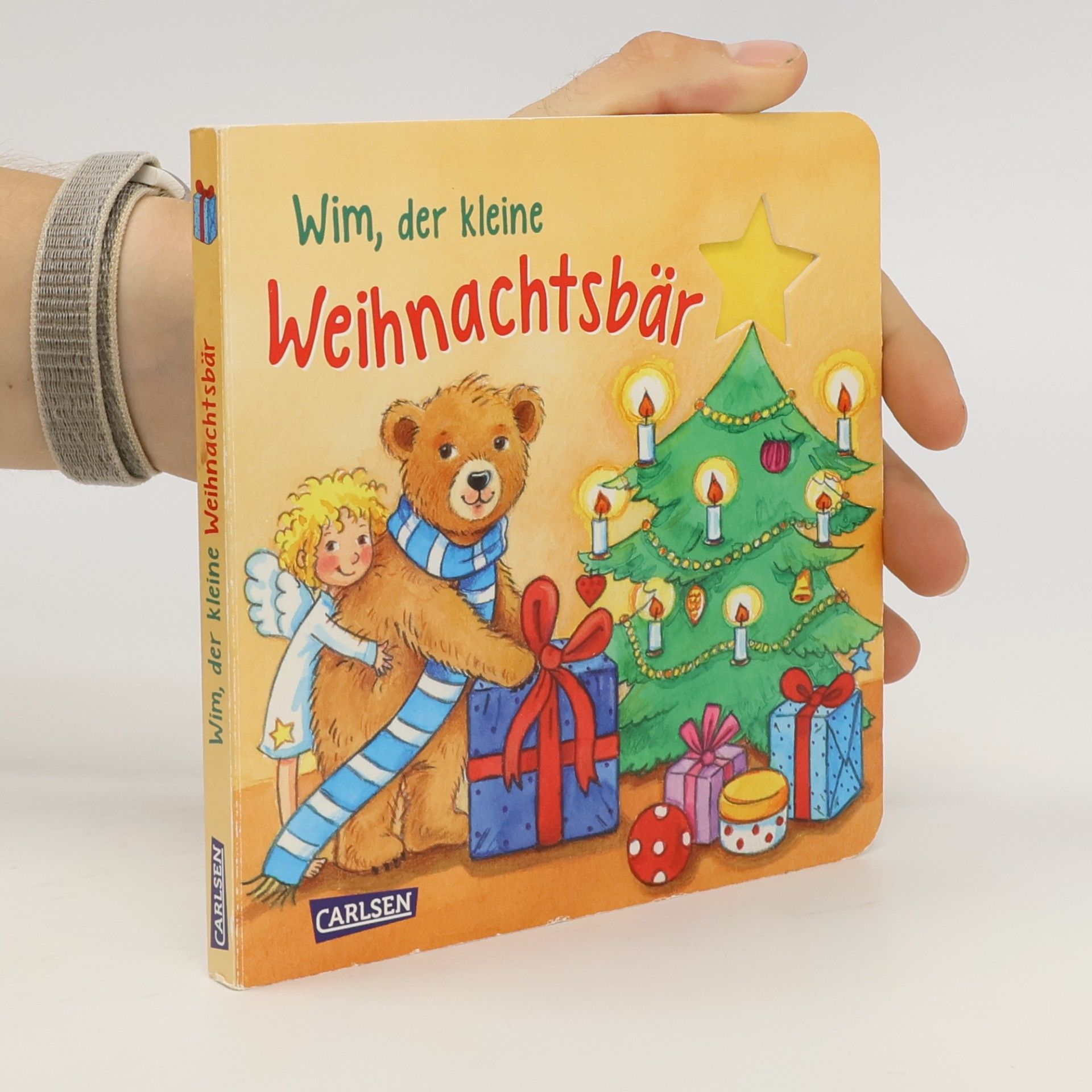 Wim, der kleine Weihnachtsbär. Mit neugierig machenden Gucklöchern und gereimter Geschichte
