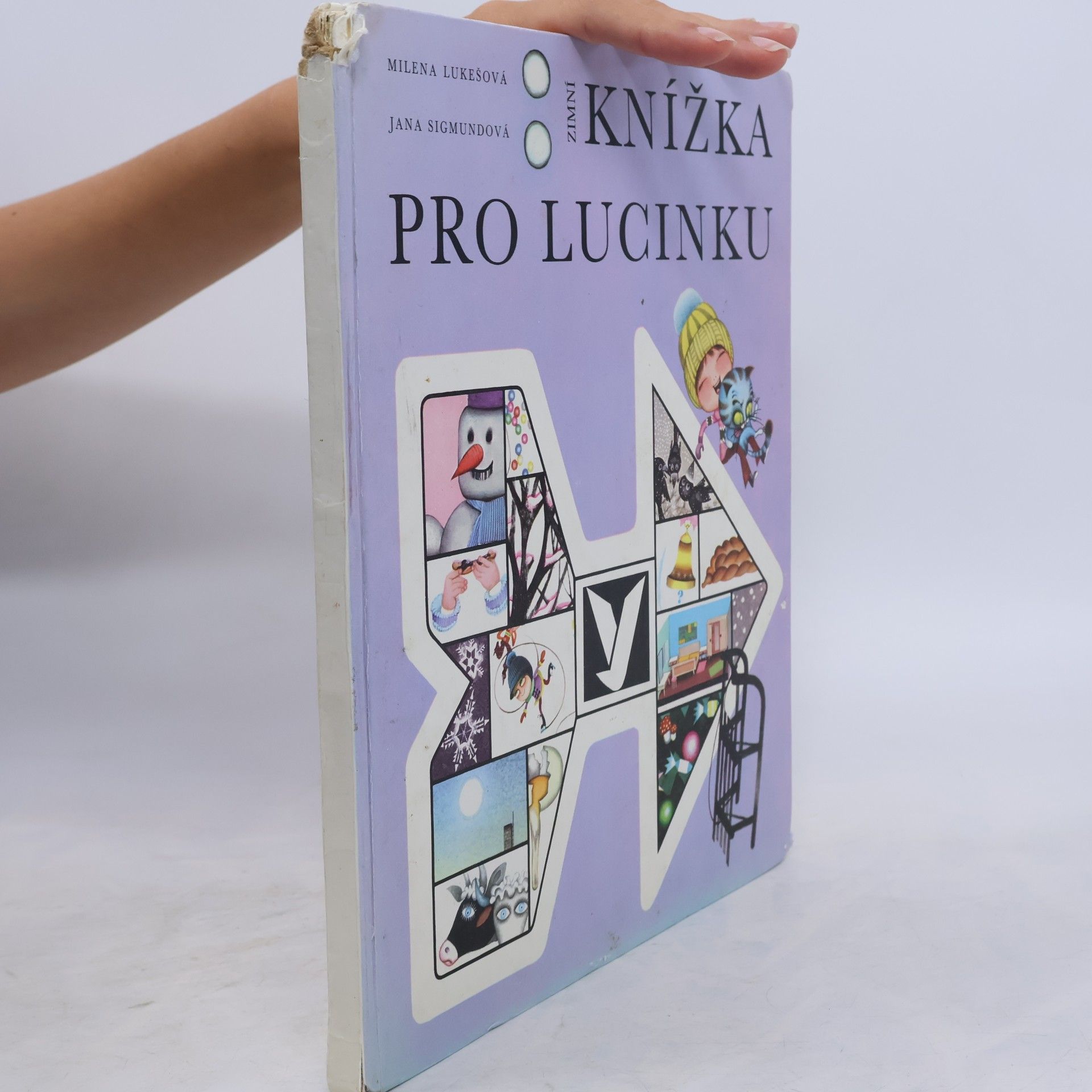 Milena Lukešová Zimní knížka pro Lucinku