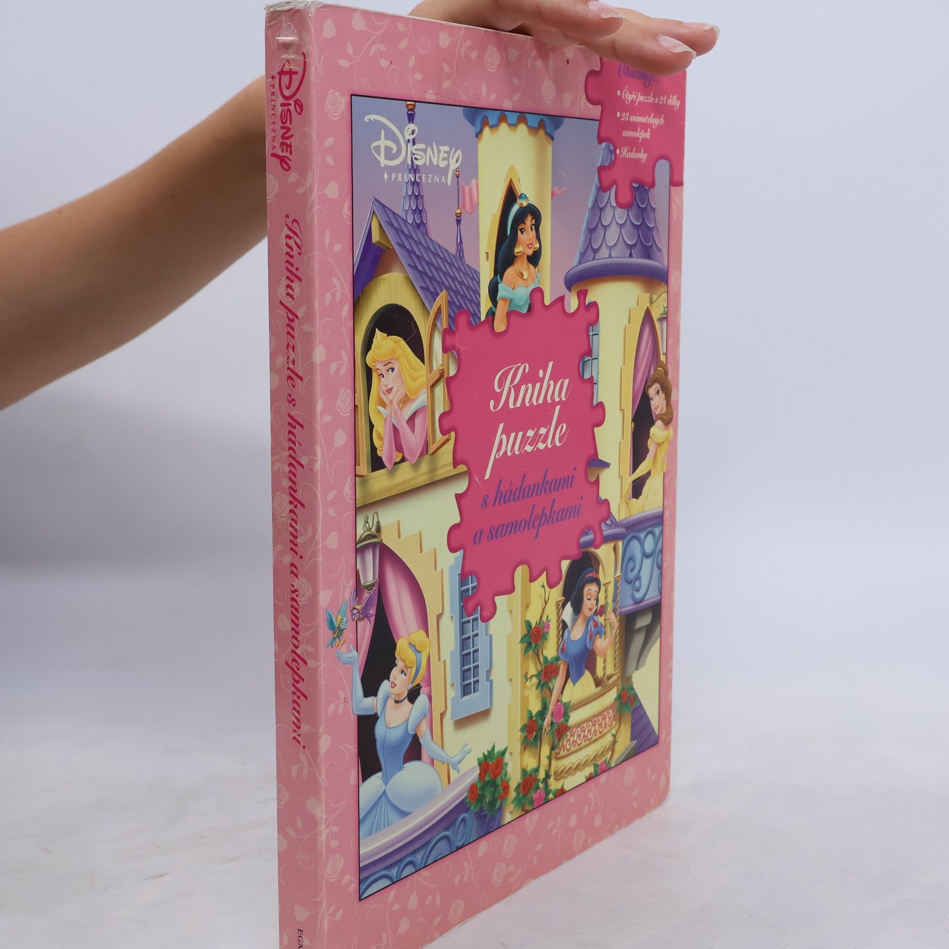 Walt Disney Princezna - kniha puzzle