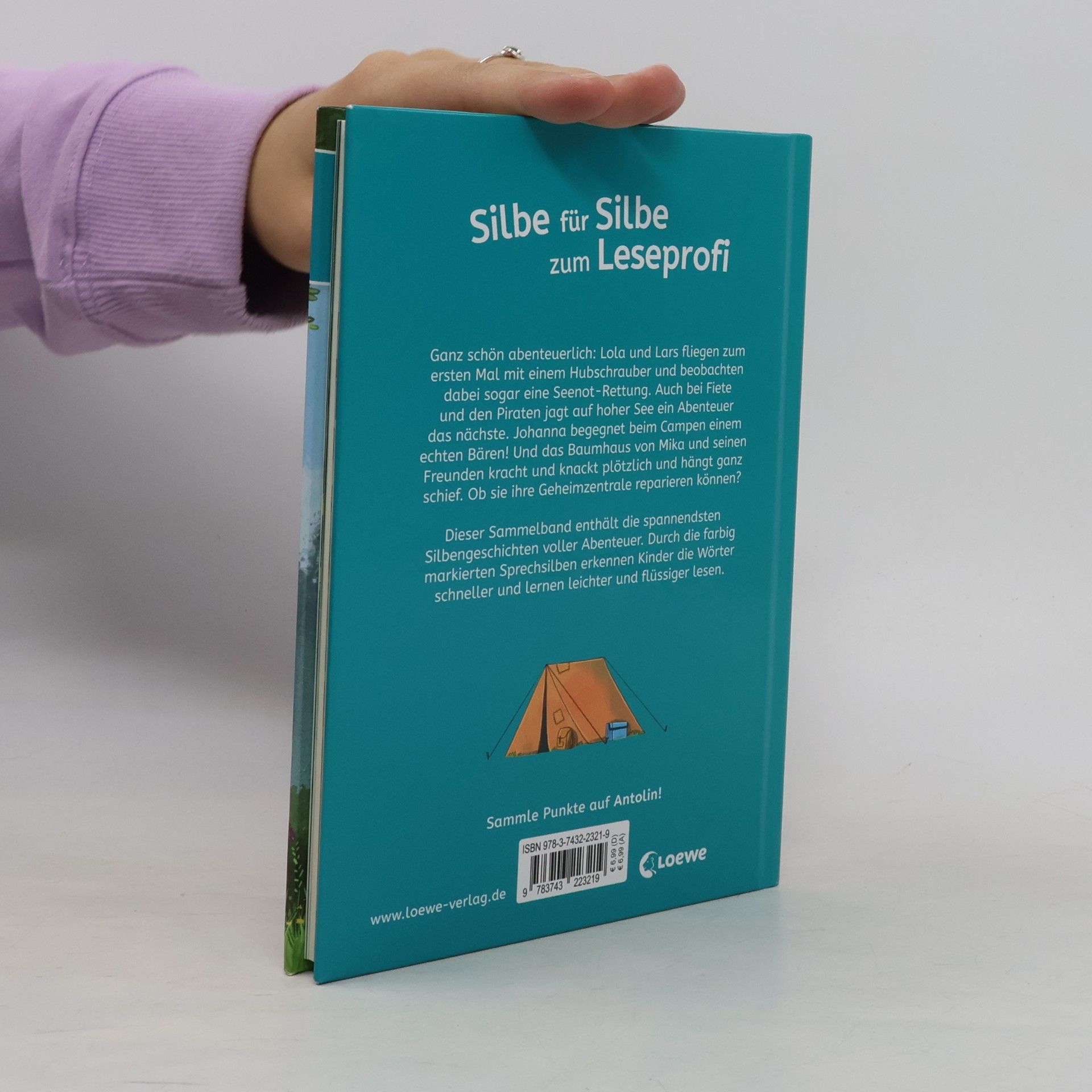 Autores varios Die besten Silbengeschichten zum Lesenlernen - Auf ins Abenteuer!