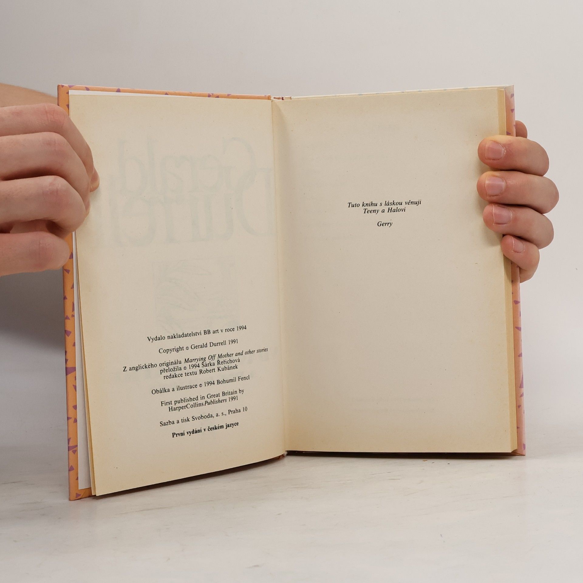 Gerald Durrell Vdáváme matku a jiné povídky