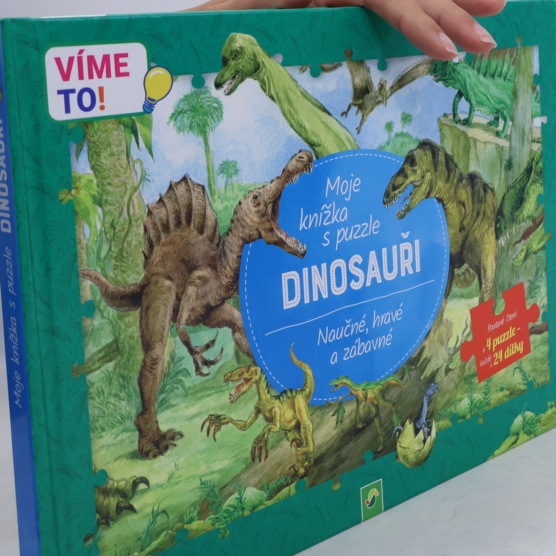 Autores varios Moja knižka s puzzle. Dinosaury