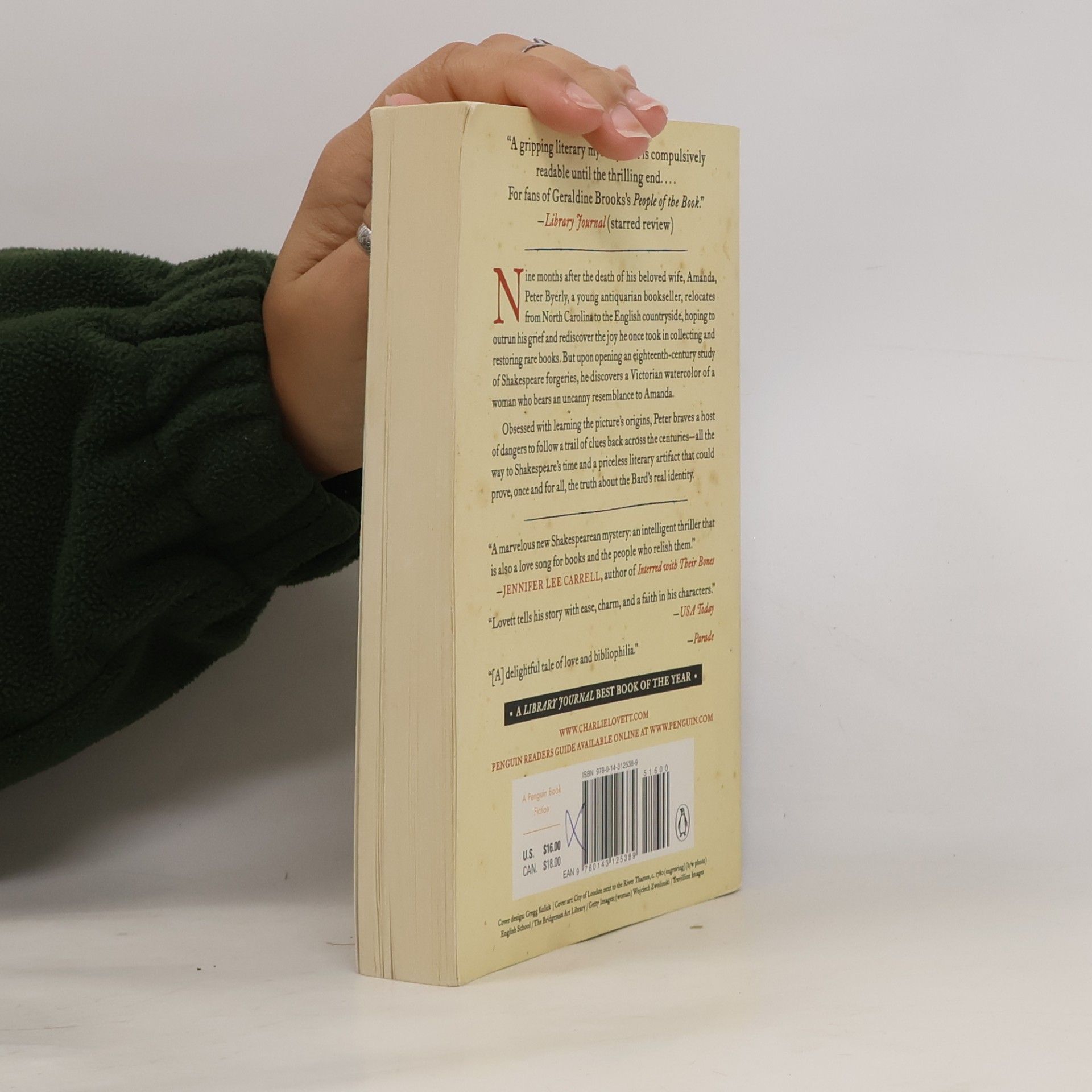 Charlie Lovett The Bookman's Tale