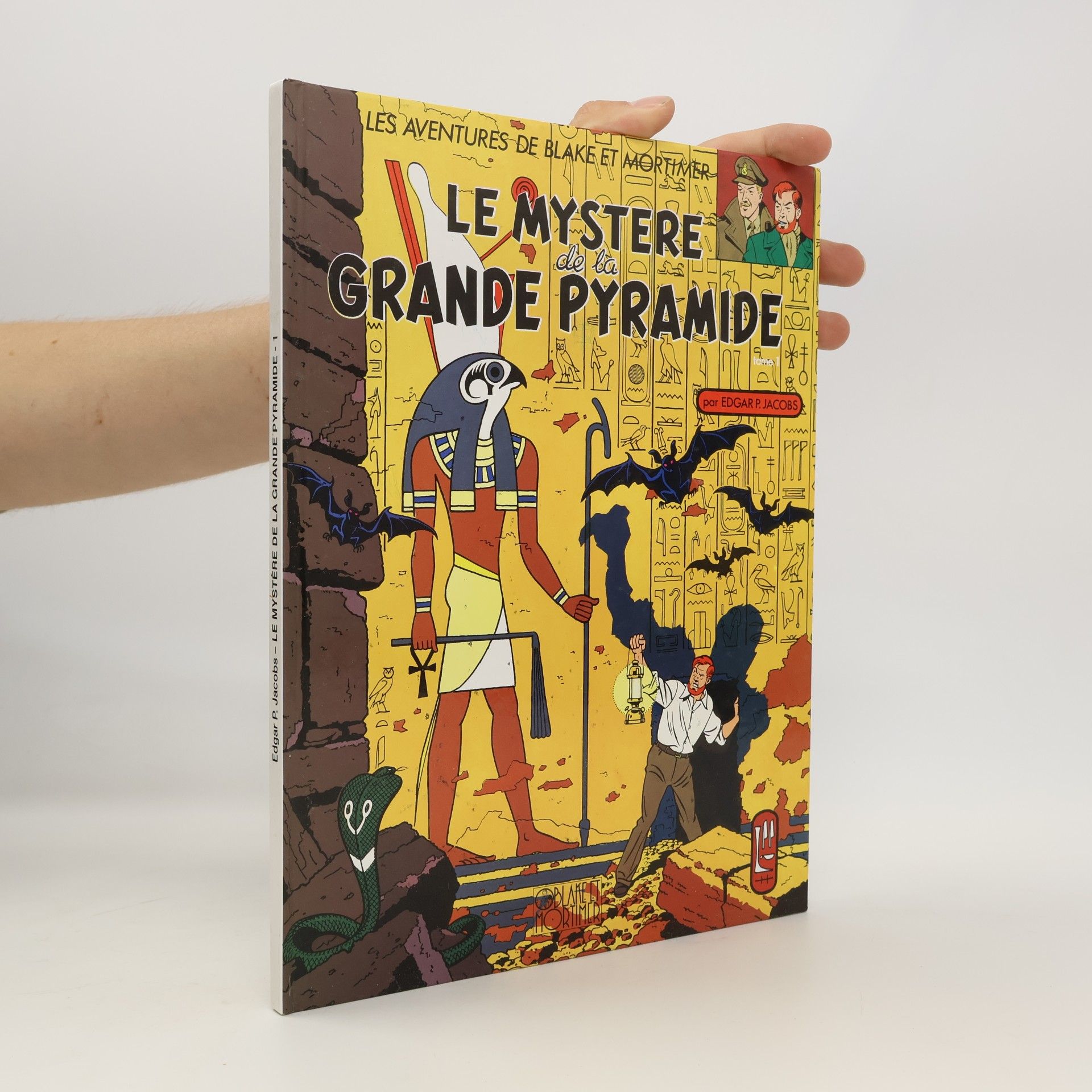 Les Aventures de Blake et Mortimer - 1: Le mystère de la grande pyramide le papyrus de Manethon