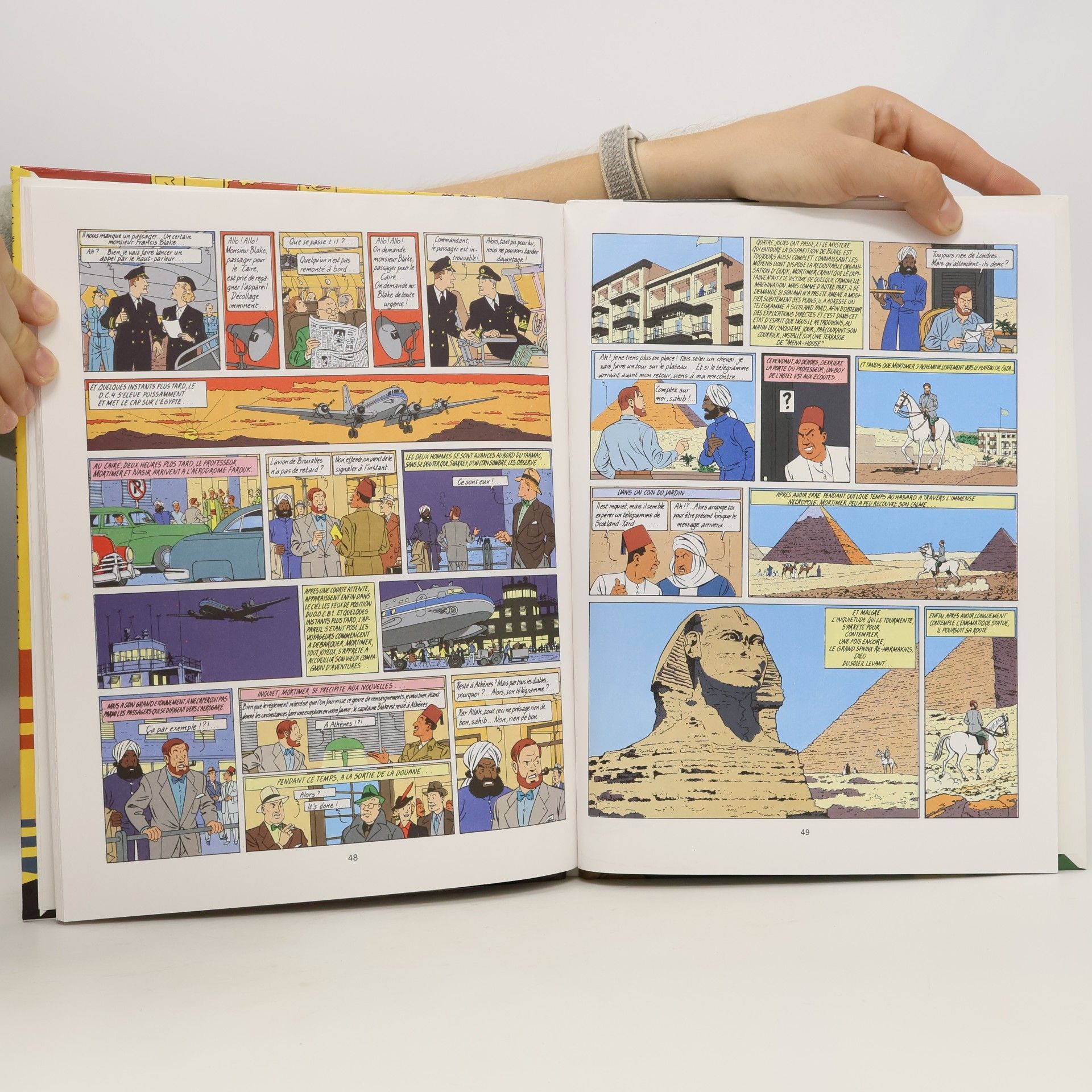 E. P. Jacobs Les Aventures de Blake et Mortimer - 1: Le mystère de la grande pyramide le papyrus de Manethon