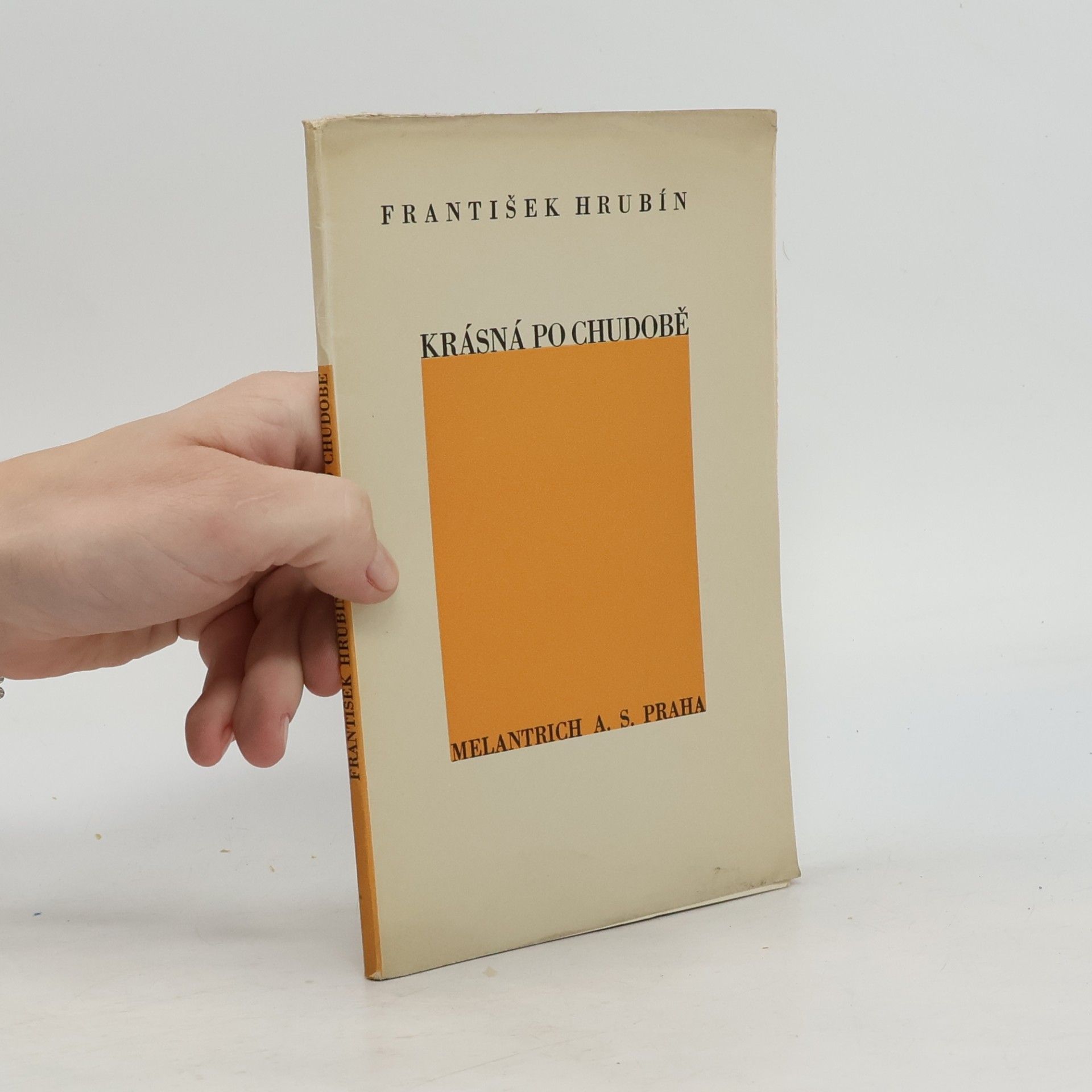 František Hrubín Krásná po chudobě